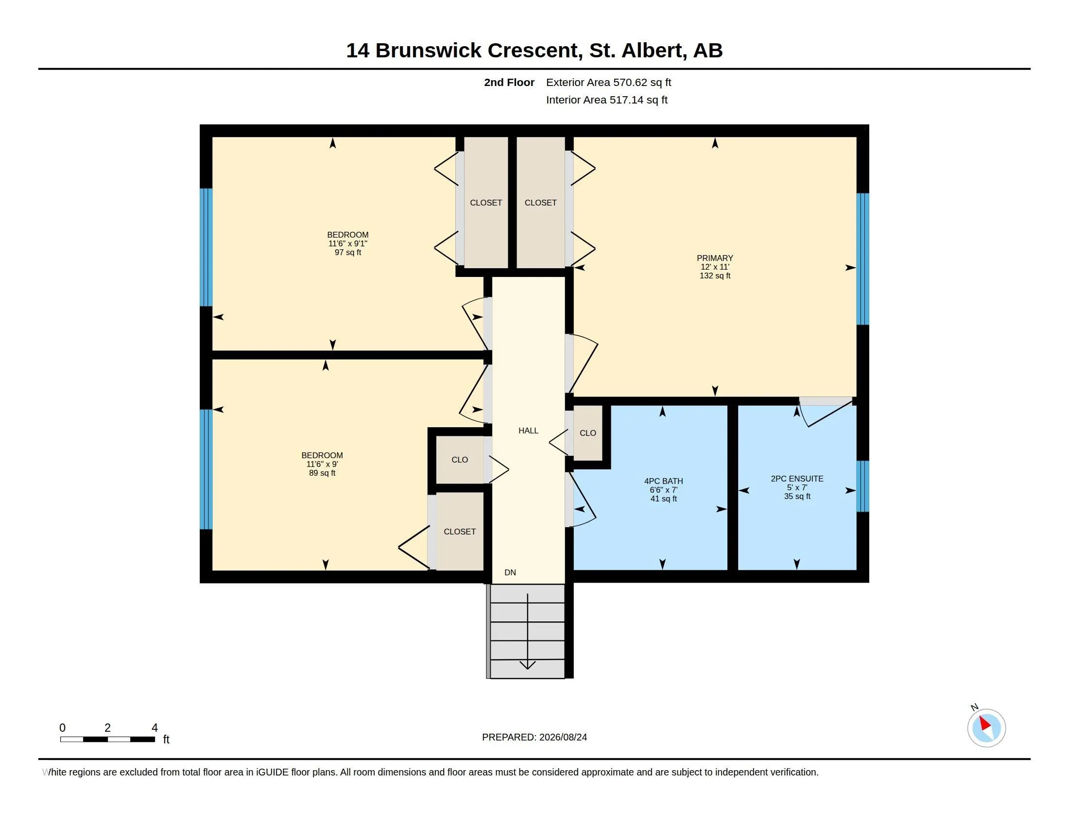 14 BRUNSWICK Crescent