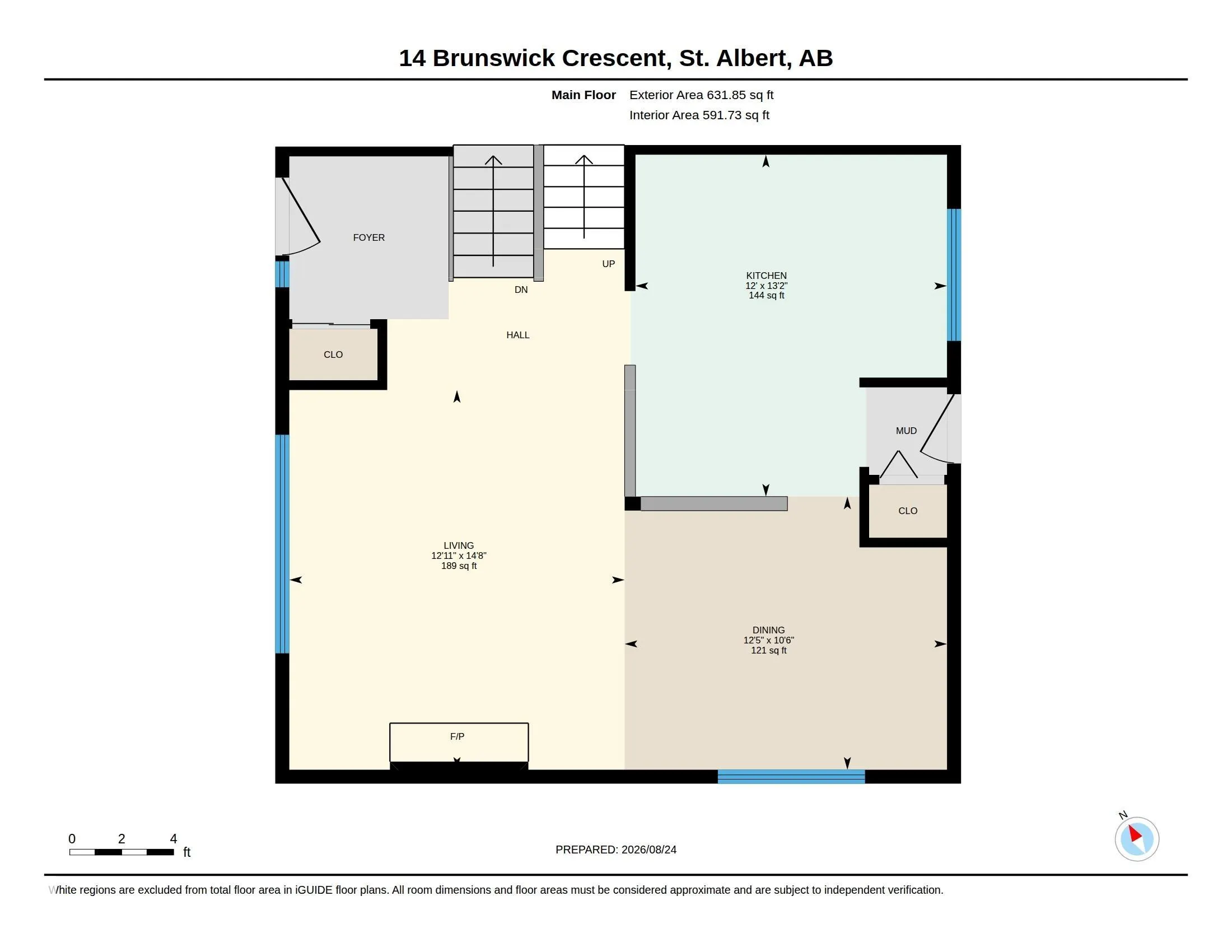 14 BRUNSWICK Crescent