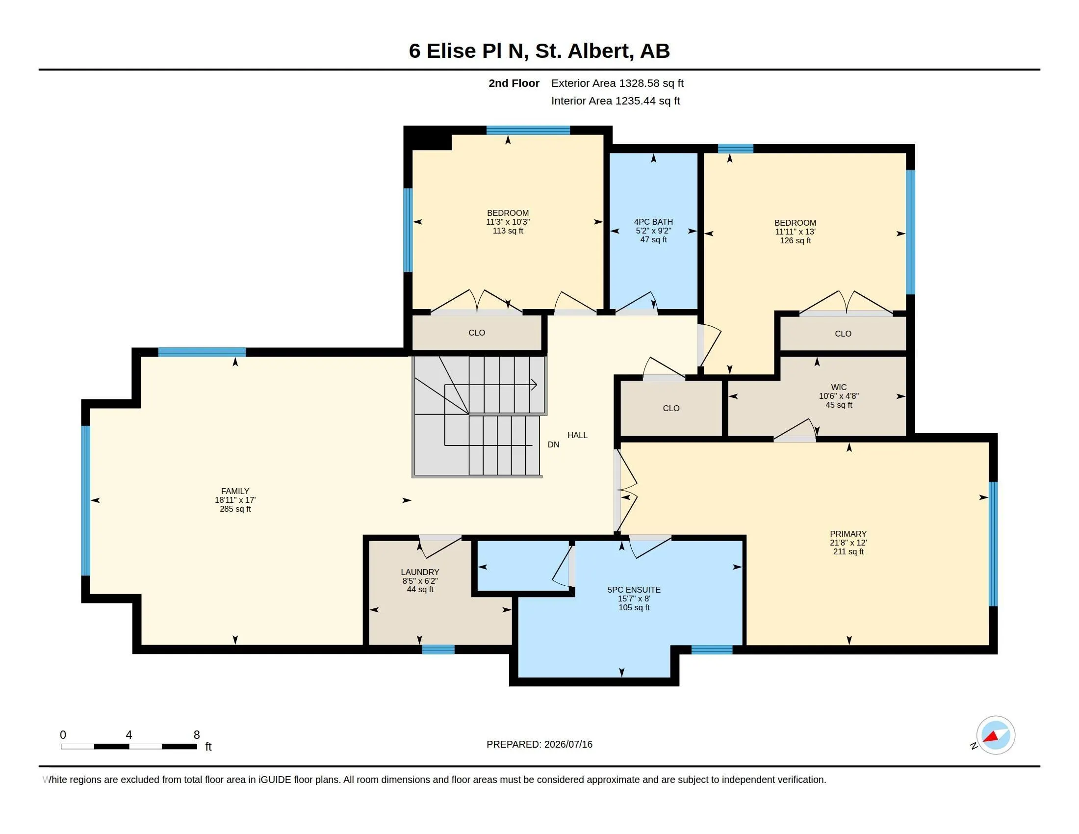 6 ELISE Place