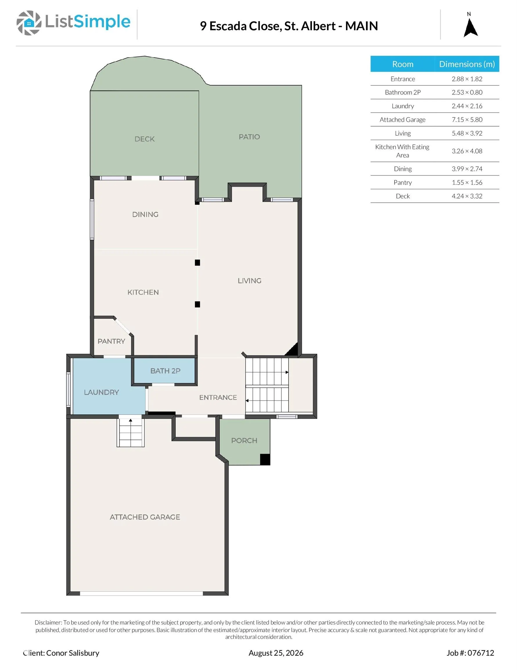 9 ESCADA Close