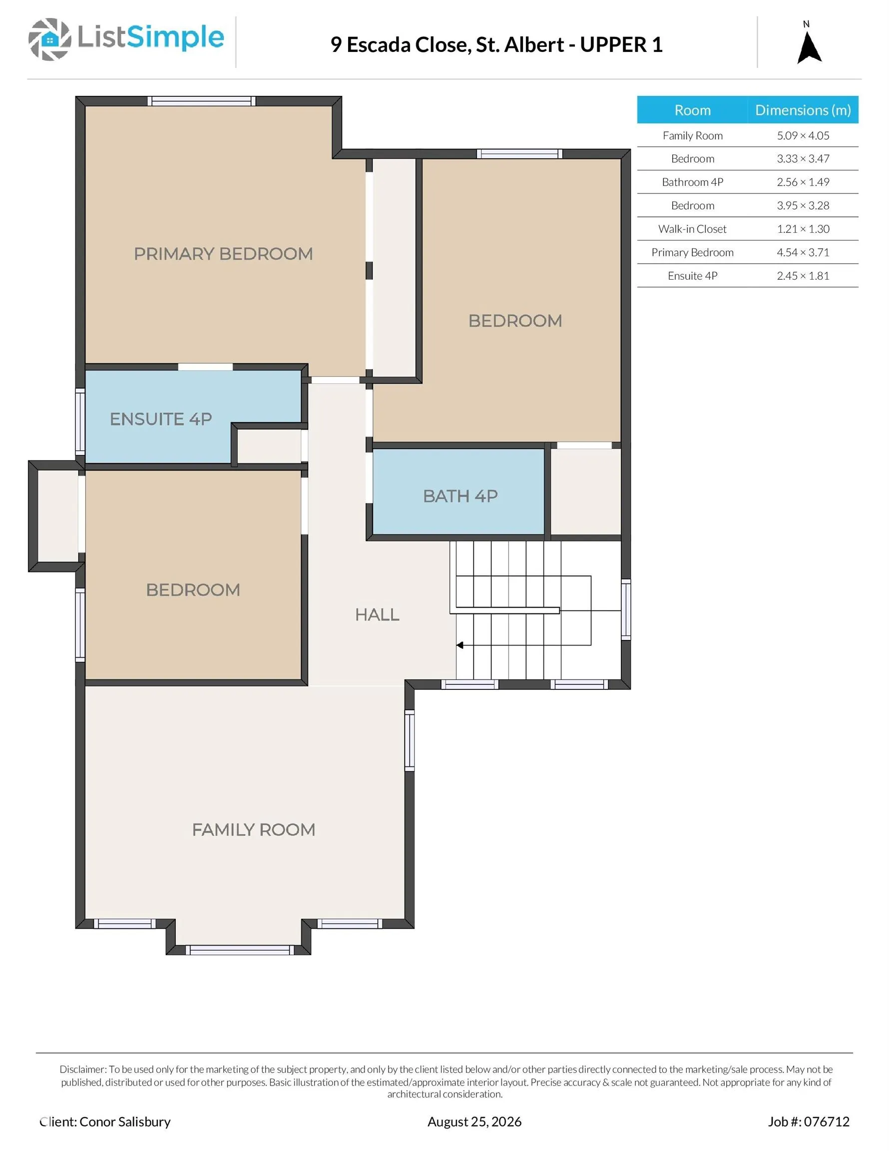9 ESCADA Close