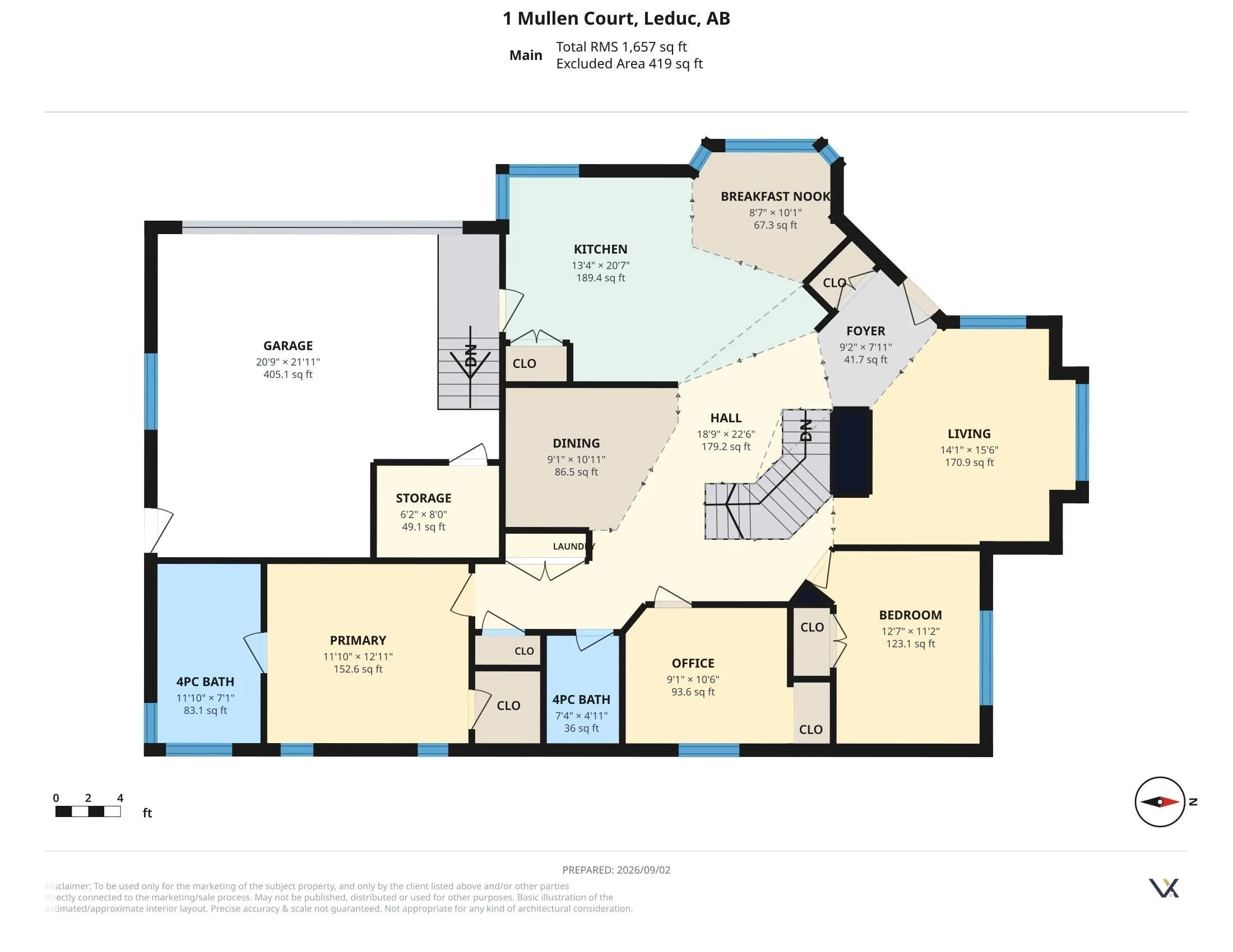 1 MULLEN Court