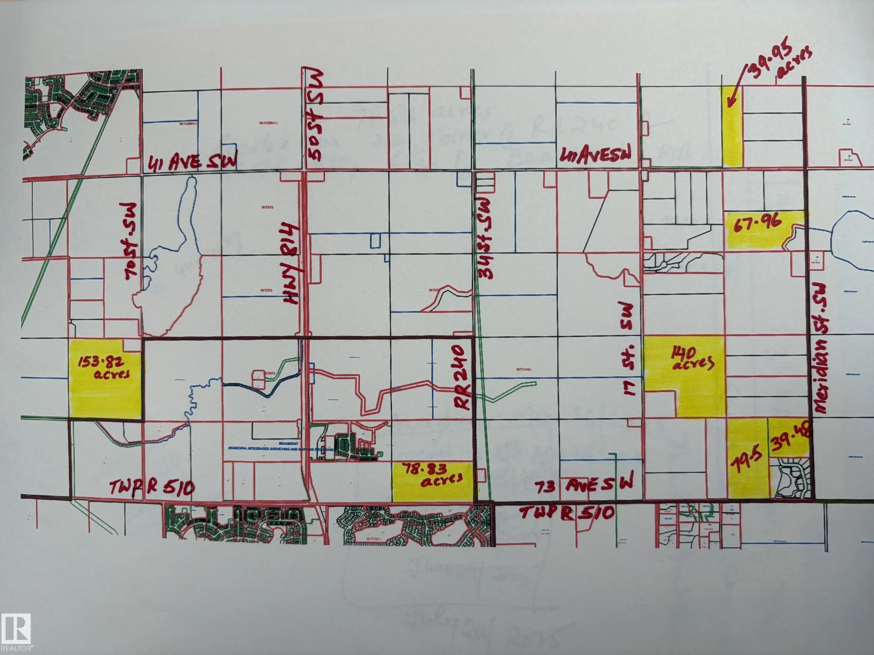 Township Road 510 & Range Road 240