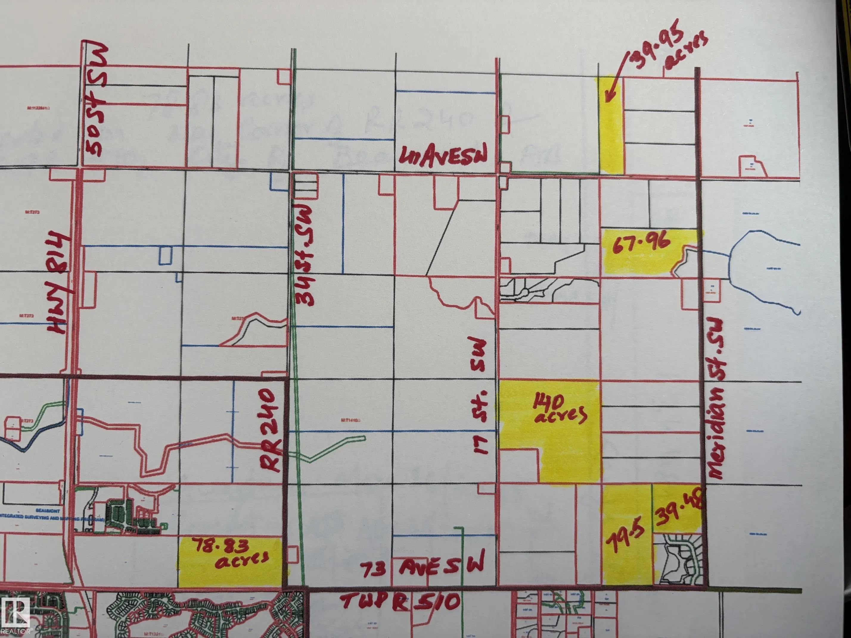 Township Road 510 & Range Road 240