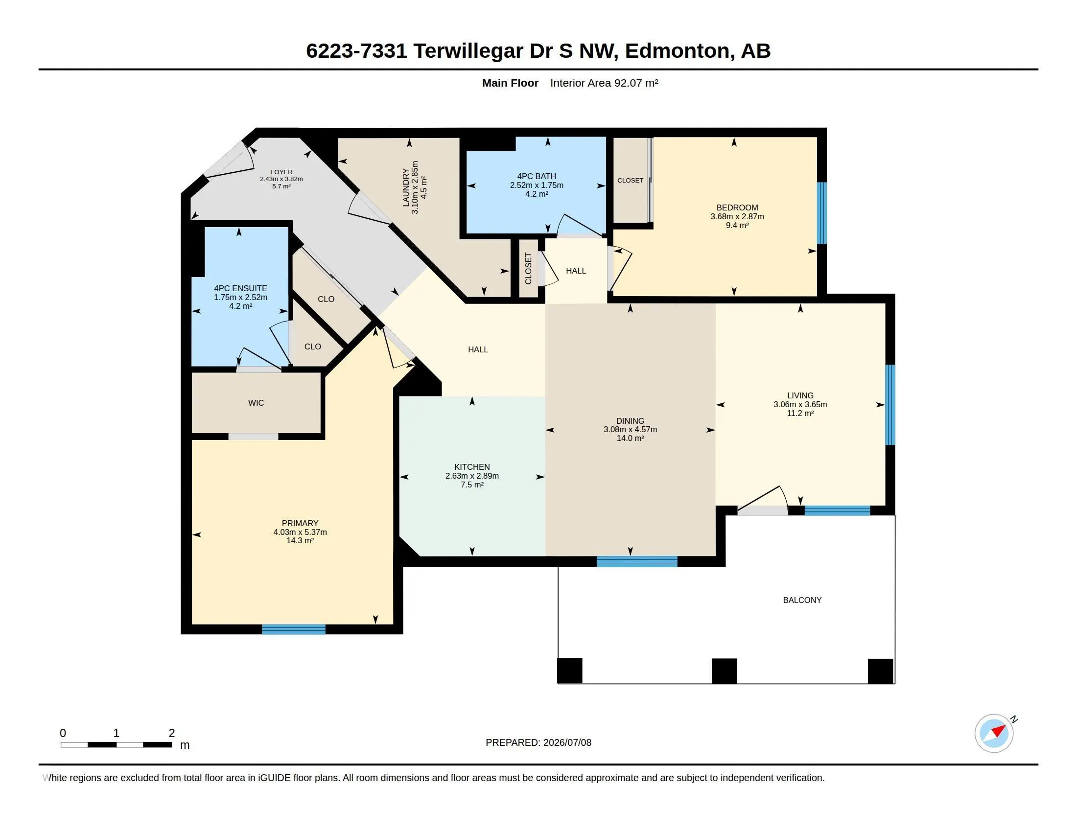 7331 SOUTH TERWILLEGAR Drive