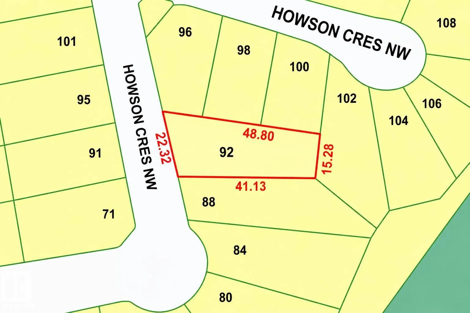 92 HOWSON Crescent