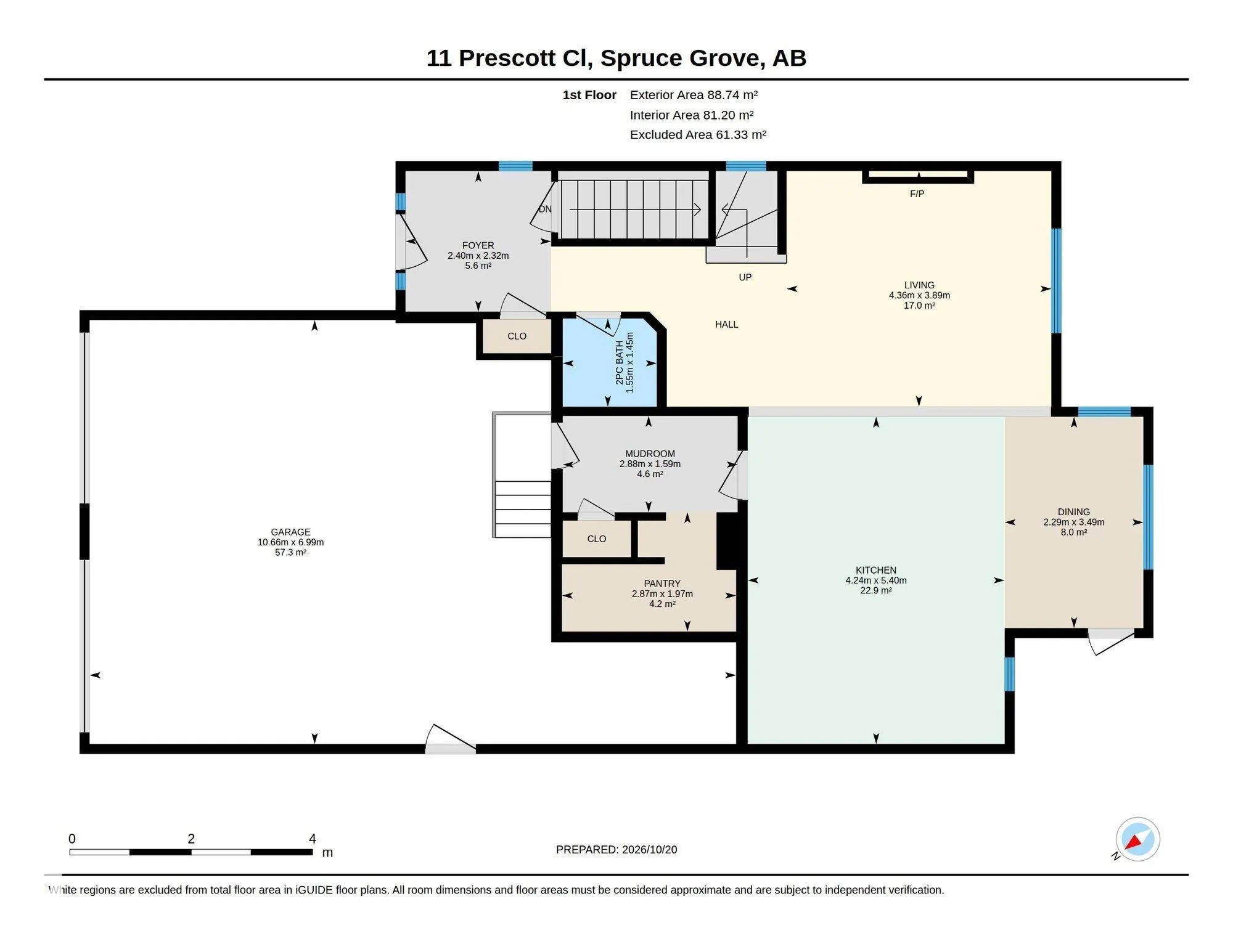 11 PRESCOTT Close