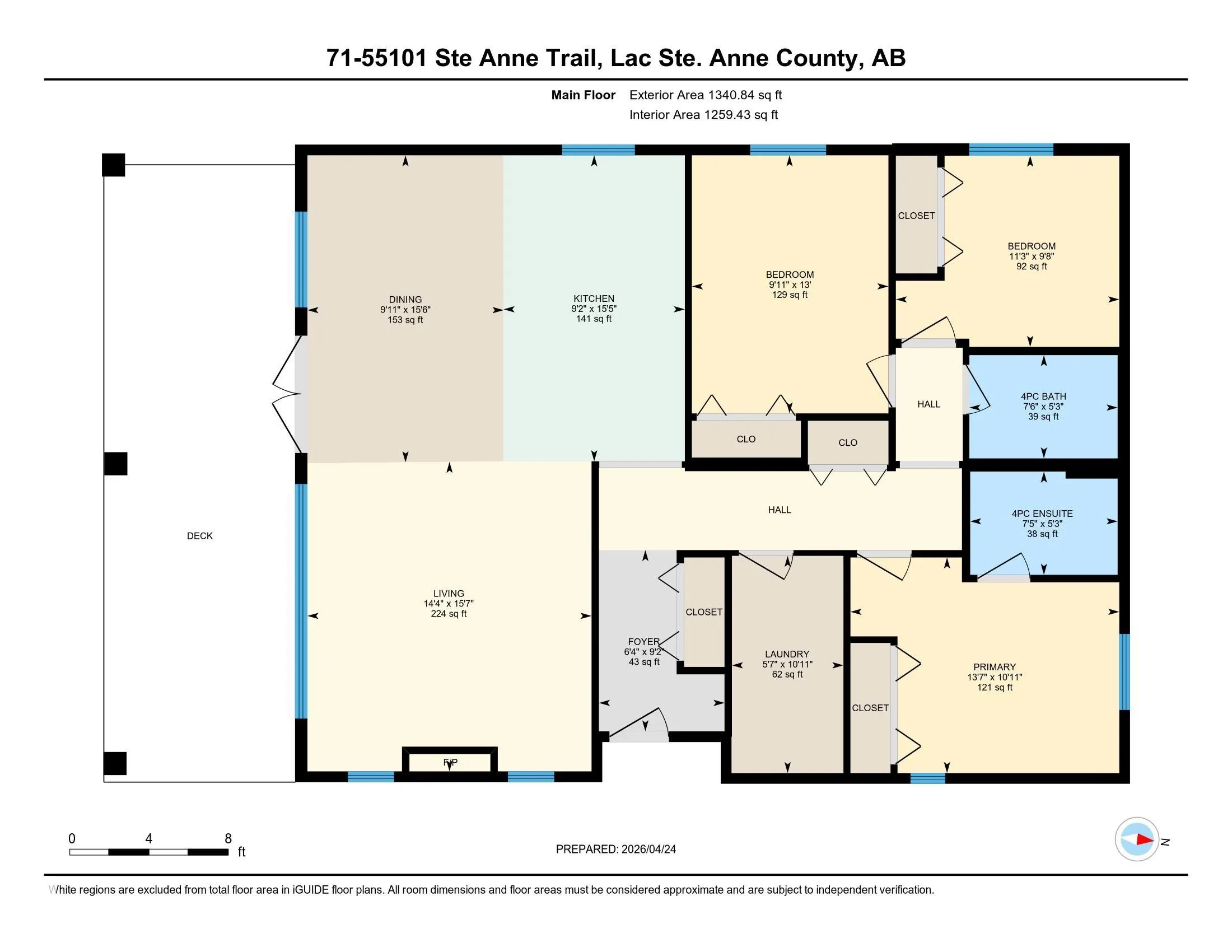 71, 55101 STE. ANNE Trail