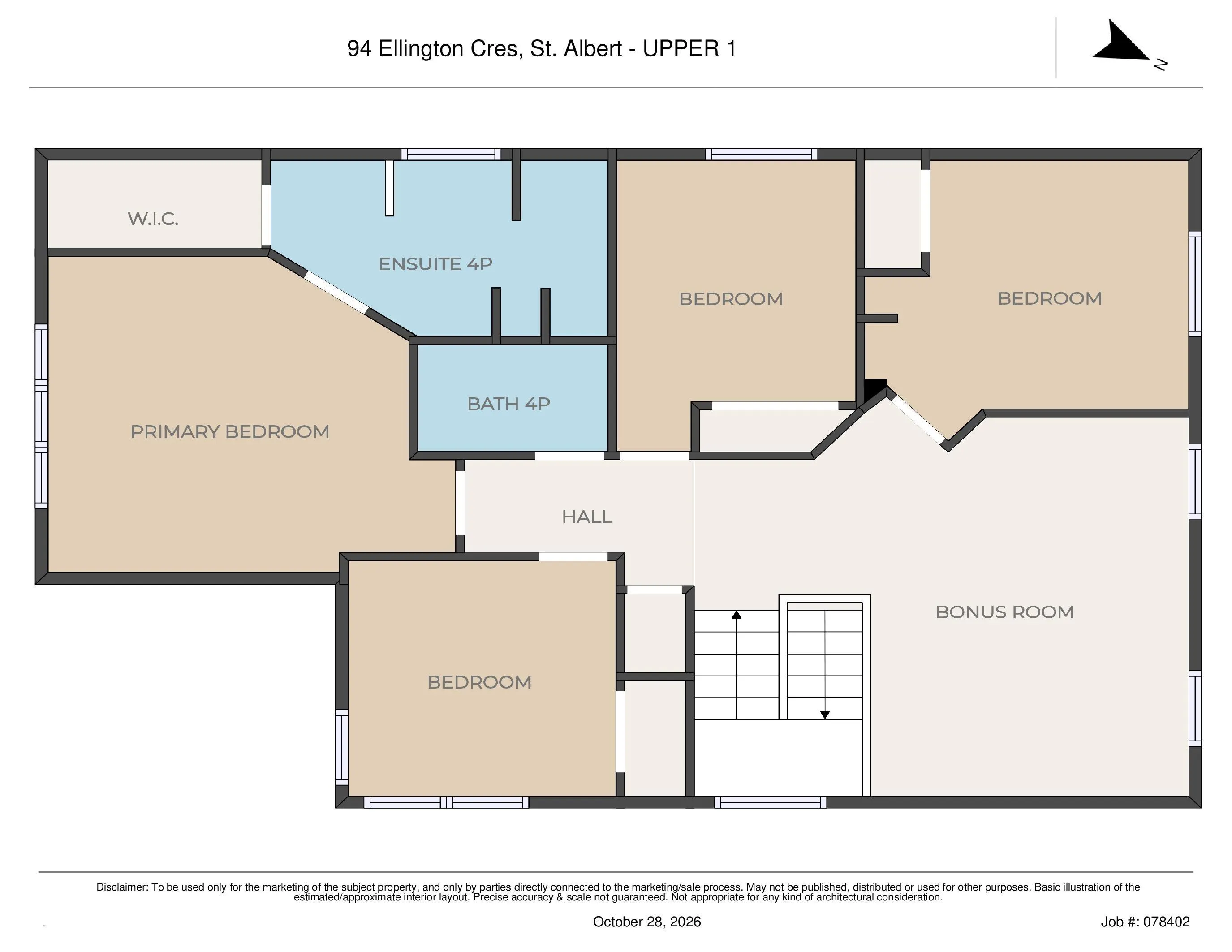 94 ELLINGTON Crescent