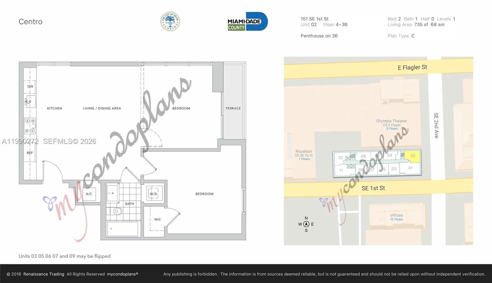 151 SE 1st Street #2802
