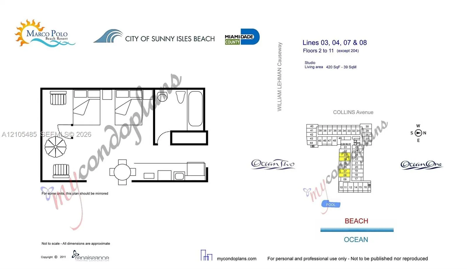 19201 Collins Avenue #707