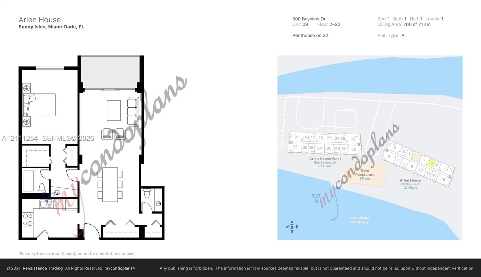 300 Bayview Drive #409