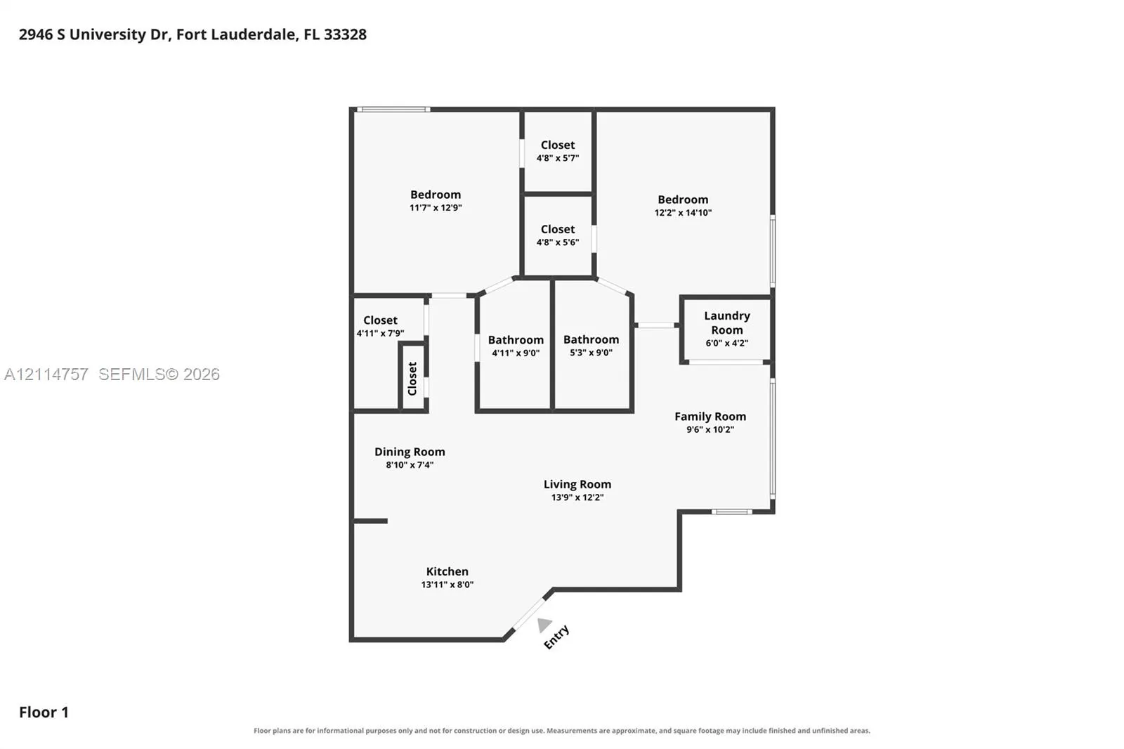 2946 S University Drive #7102