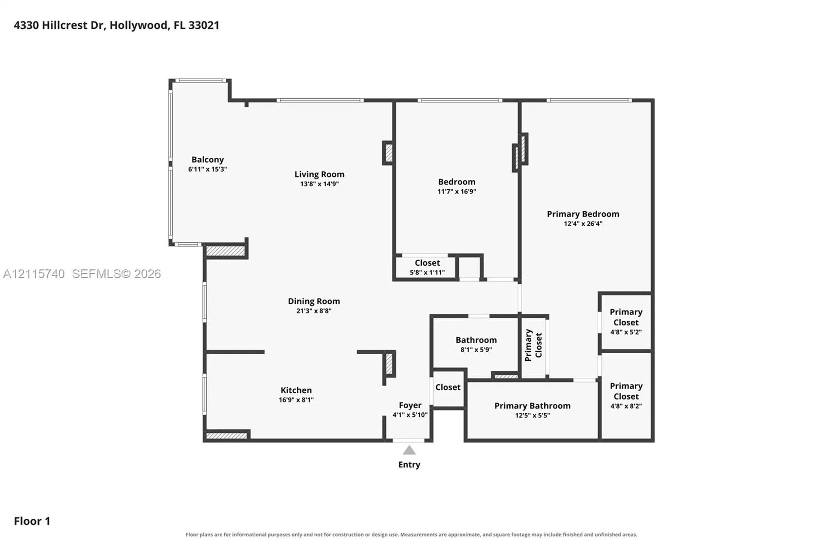 4330 Hillcrest Drive #1019