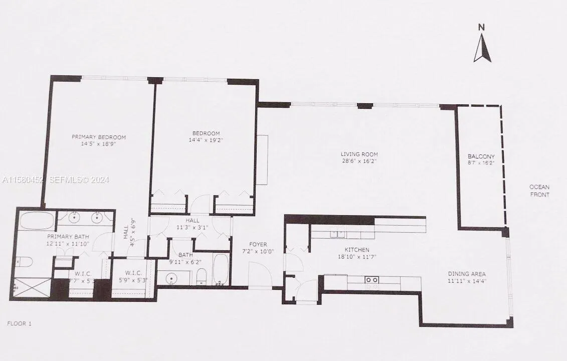 3900 N Ocean Drive #2D