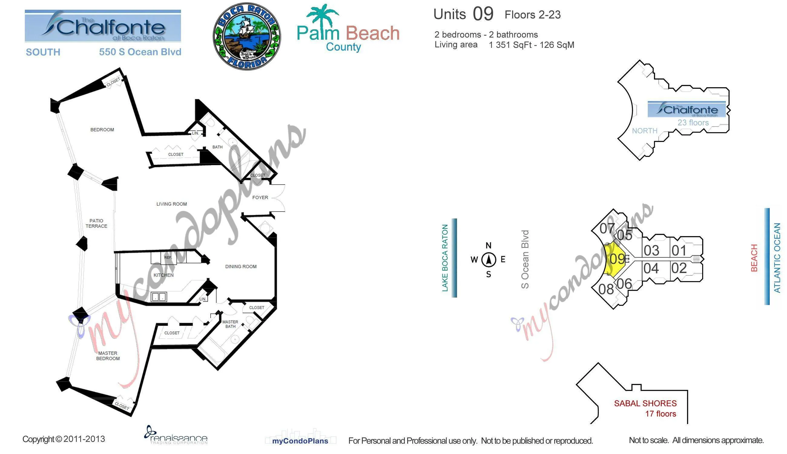 550 S Ocean Boulevard #2209