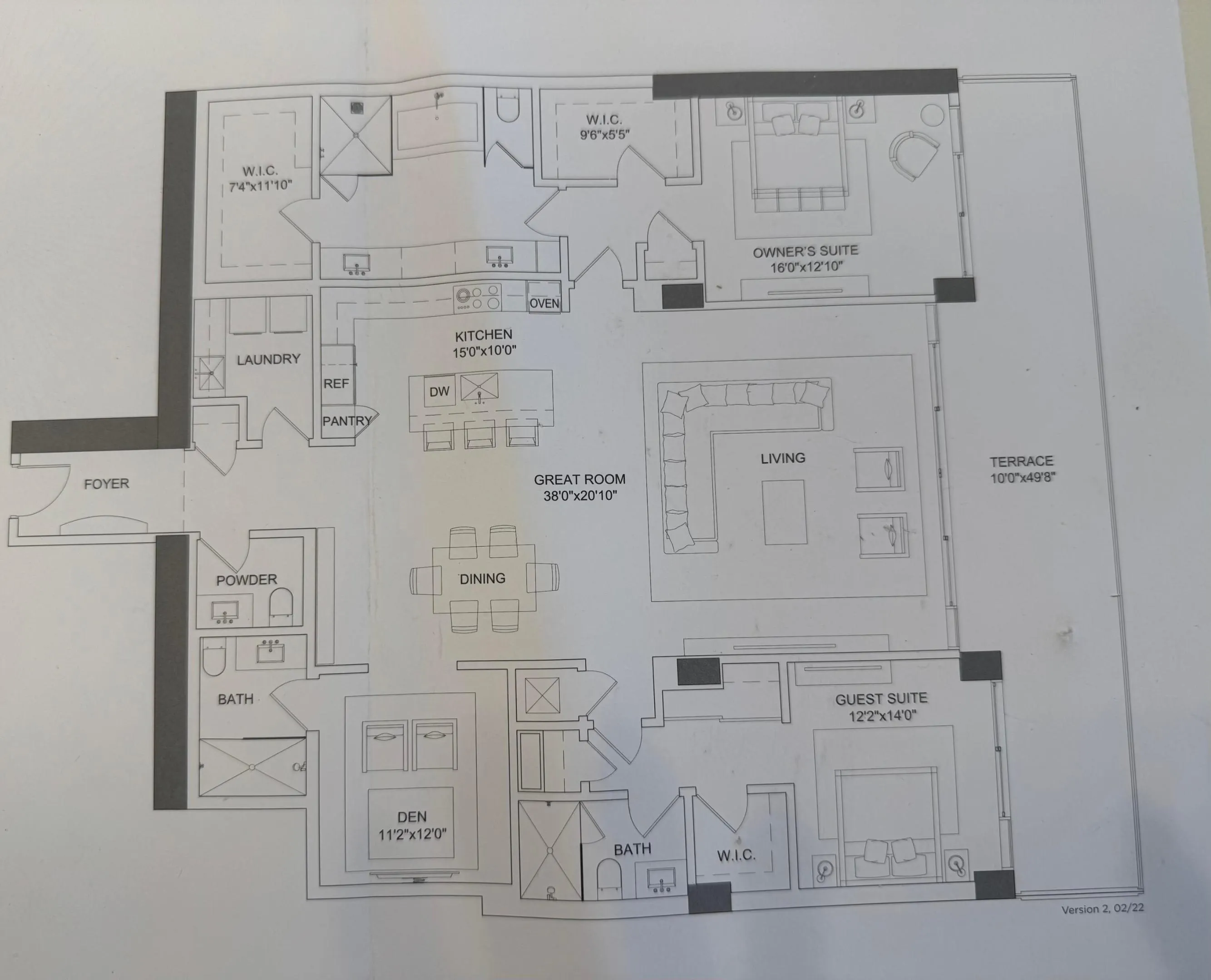 153 N Seabreeze Boulevard #2401-S