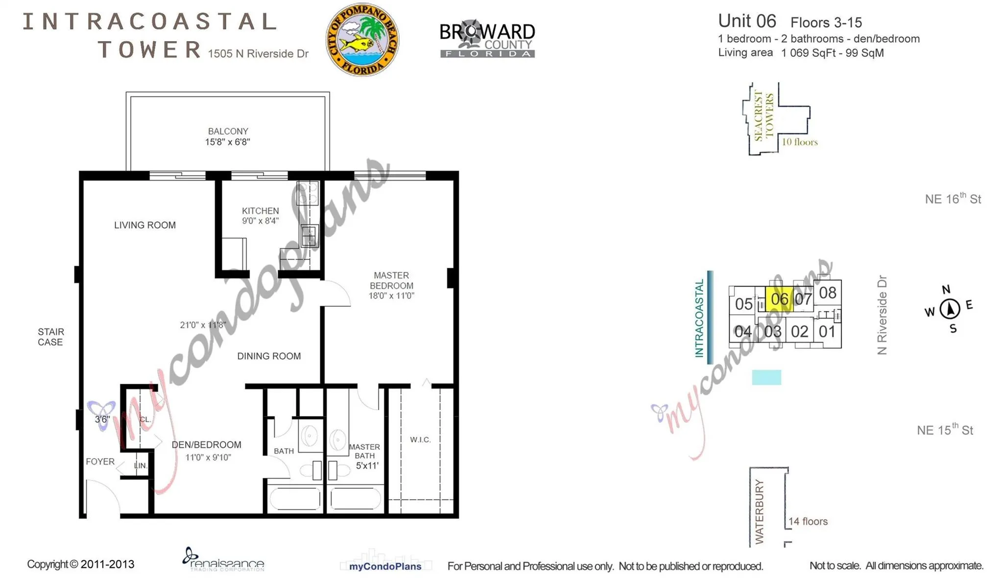 1505 N Riverside Drive, #1106