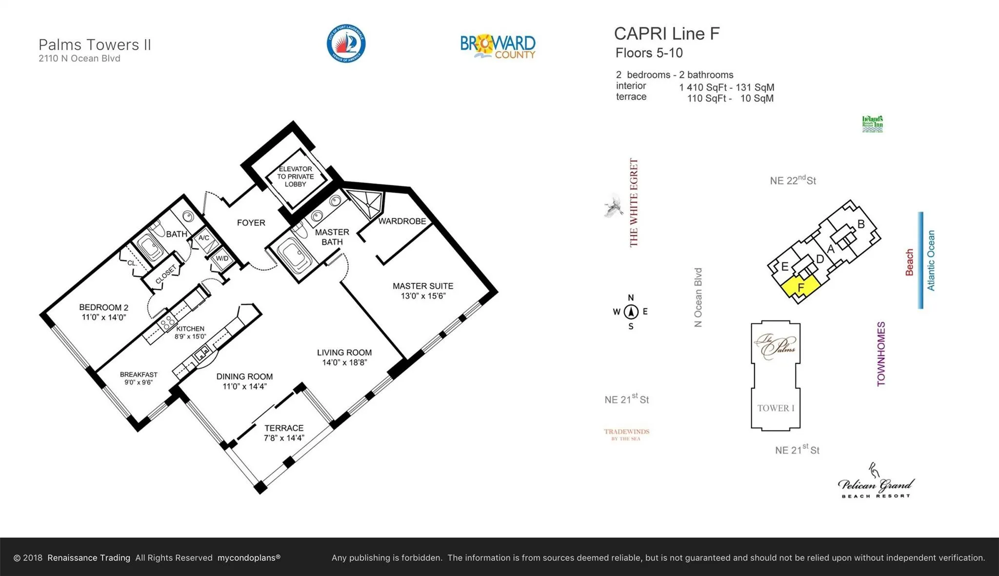 2110 N Ocean Blvd, #6F