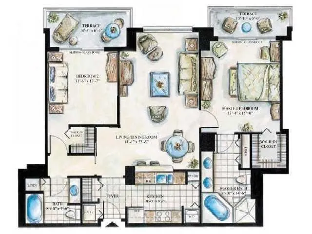 610 W Las Olas Blvd, #1216N