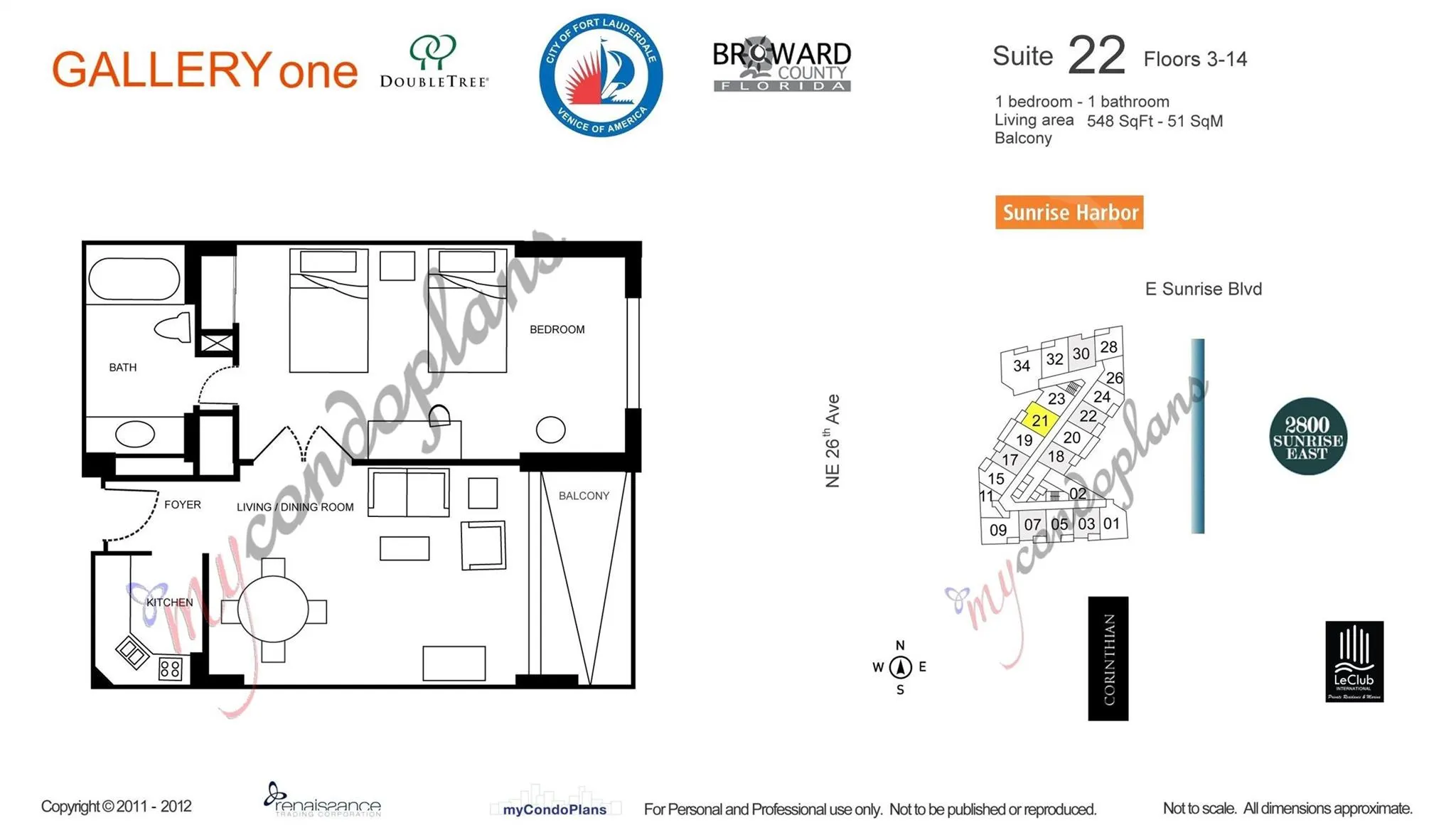 2670 E Sunrise Blvd, #922
