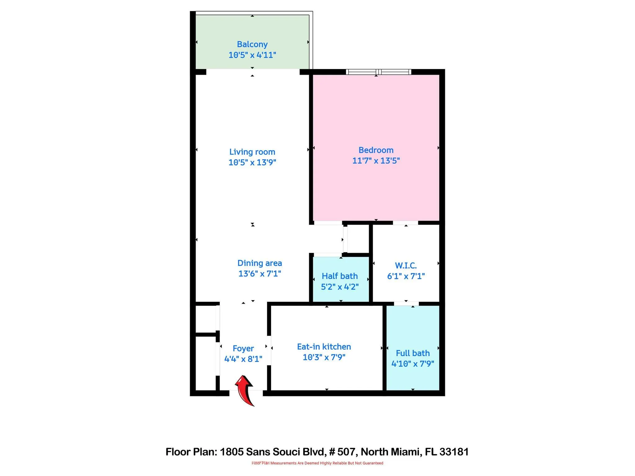 1805 Sans Souci Blvd, #507