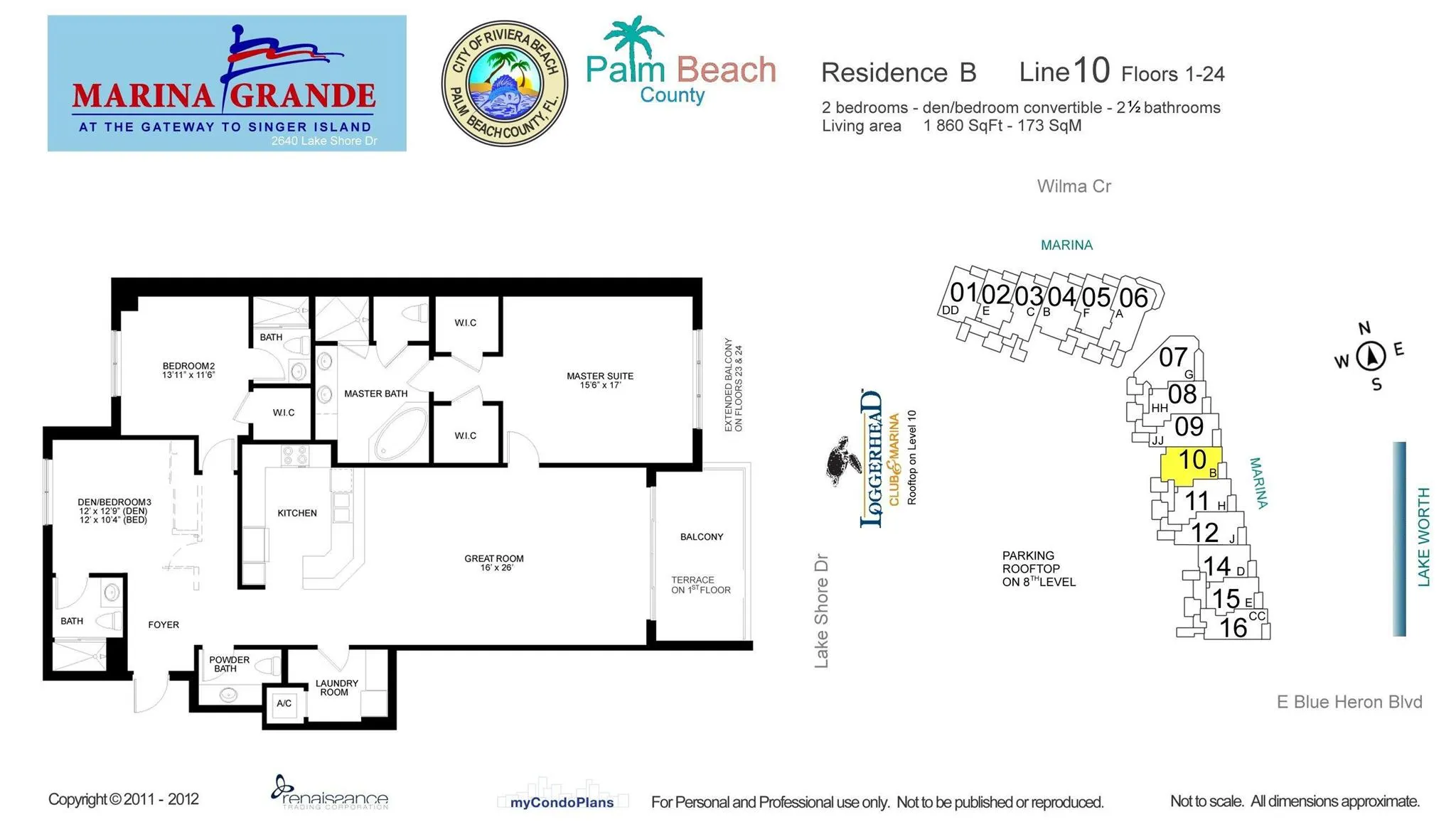 2640 Lake Shore Drive, #1710