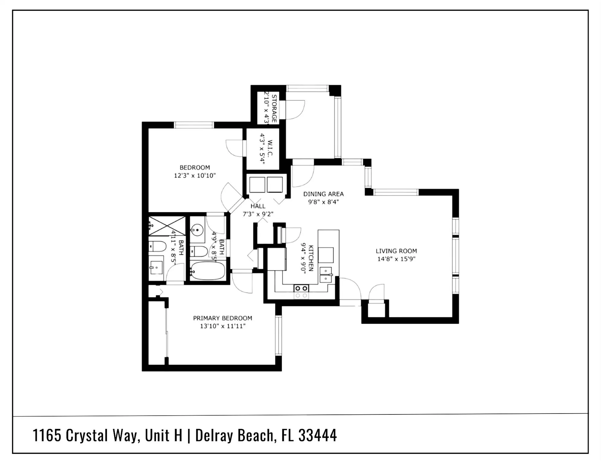 1165 Crystal Way, #H