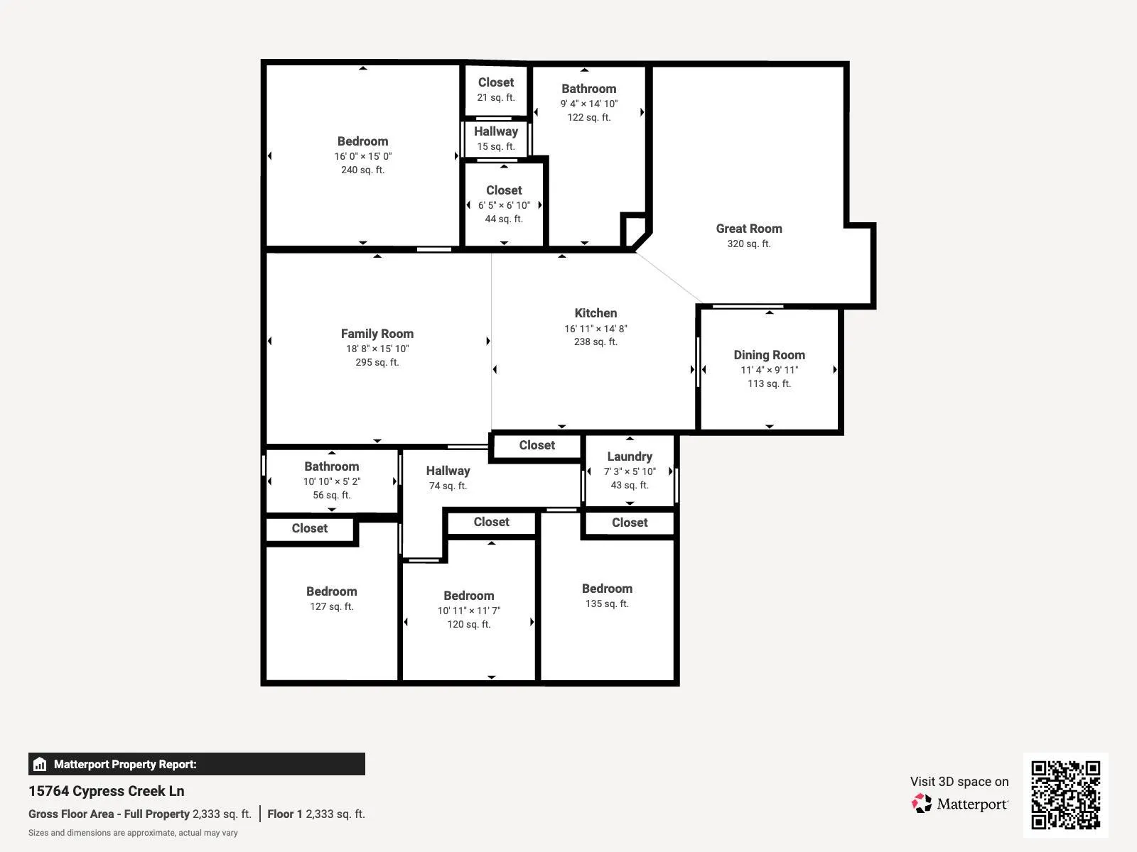 15764 Cypress Creek Lane