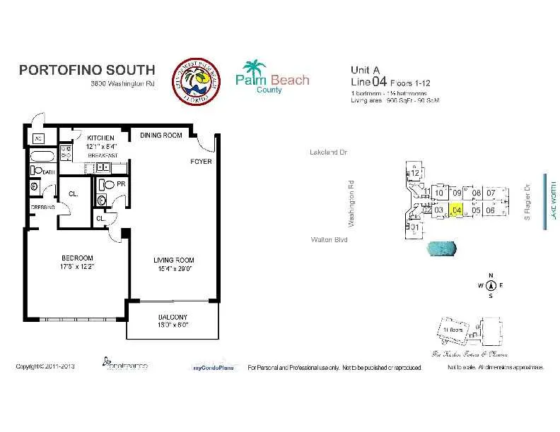 3800 Washington Road, #904