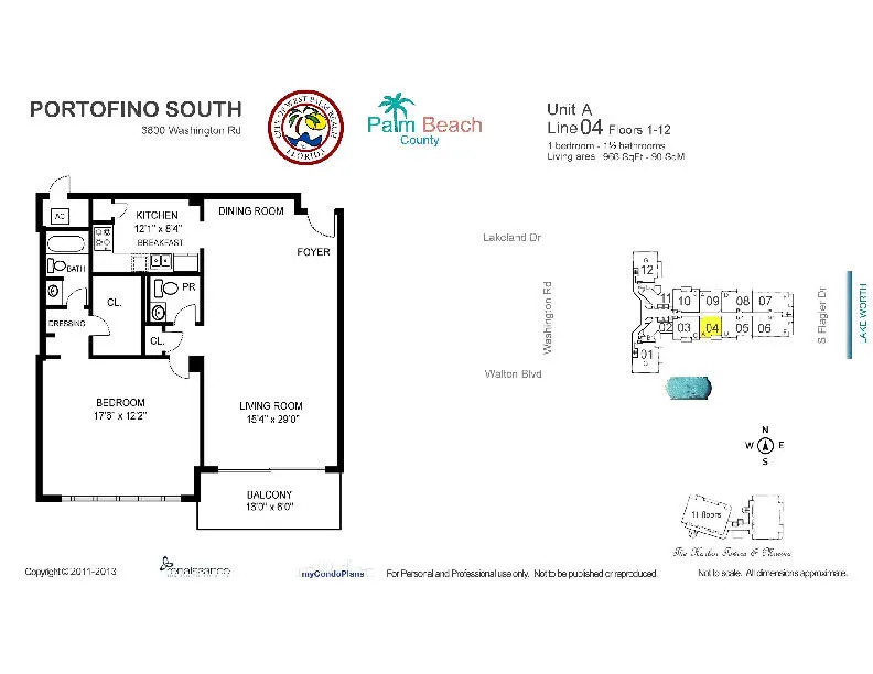 3800 Washington Road, #904