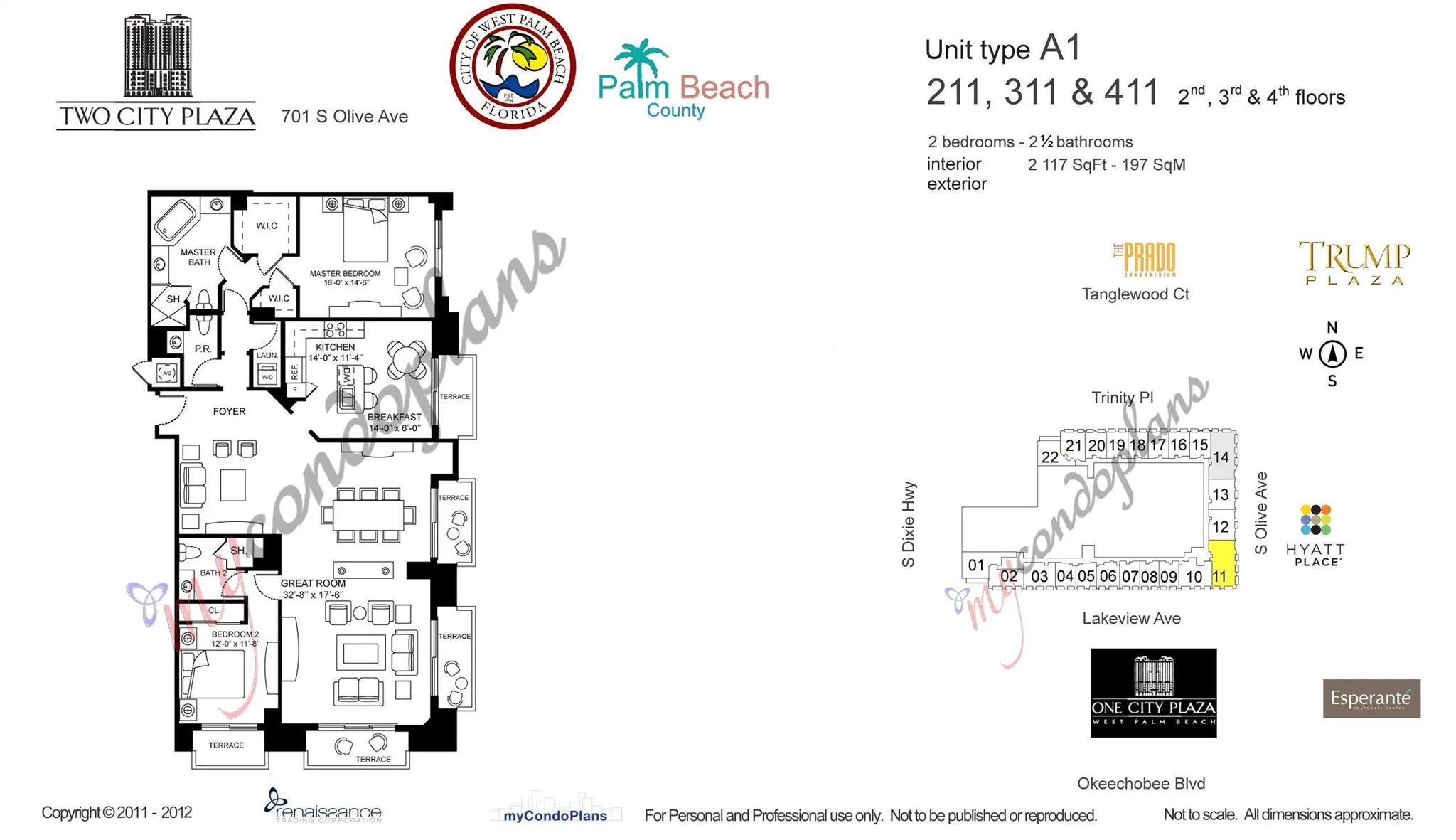 701 S Olive Avenue, #211