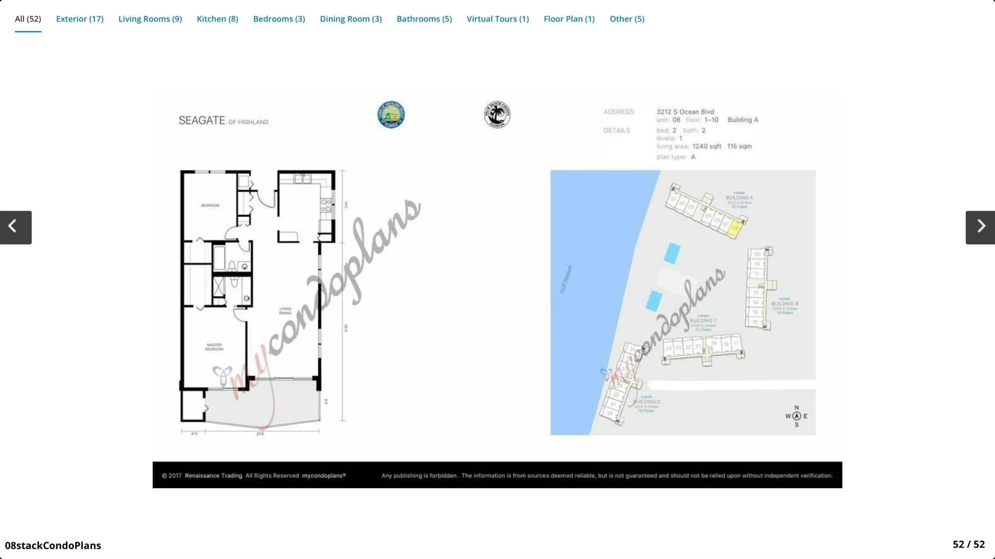 3212 S Ocean Boulevard, #708-A