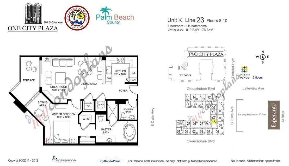 801 S Olive Avenue, #1023