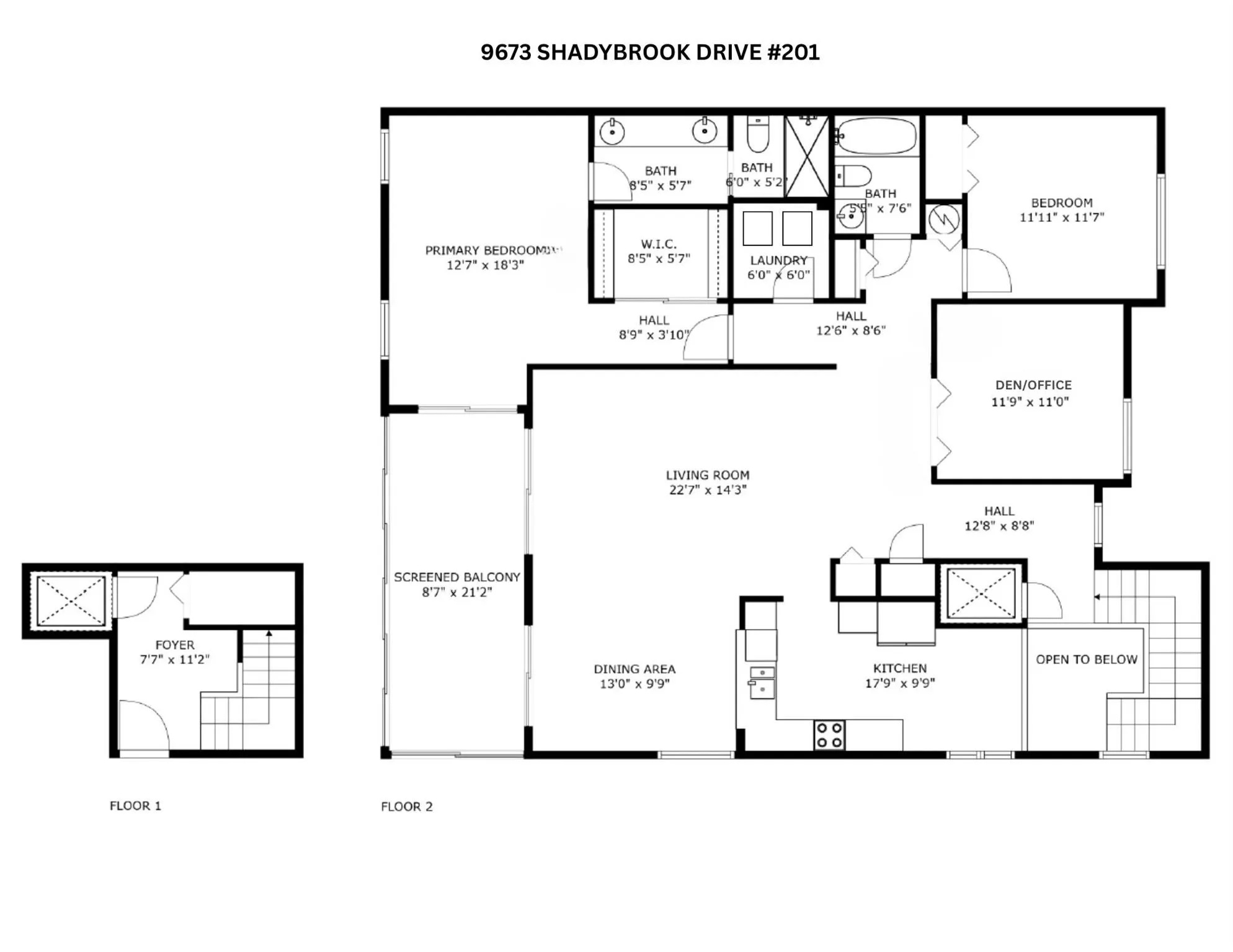 9673 Shadybrook Drive, #201