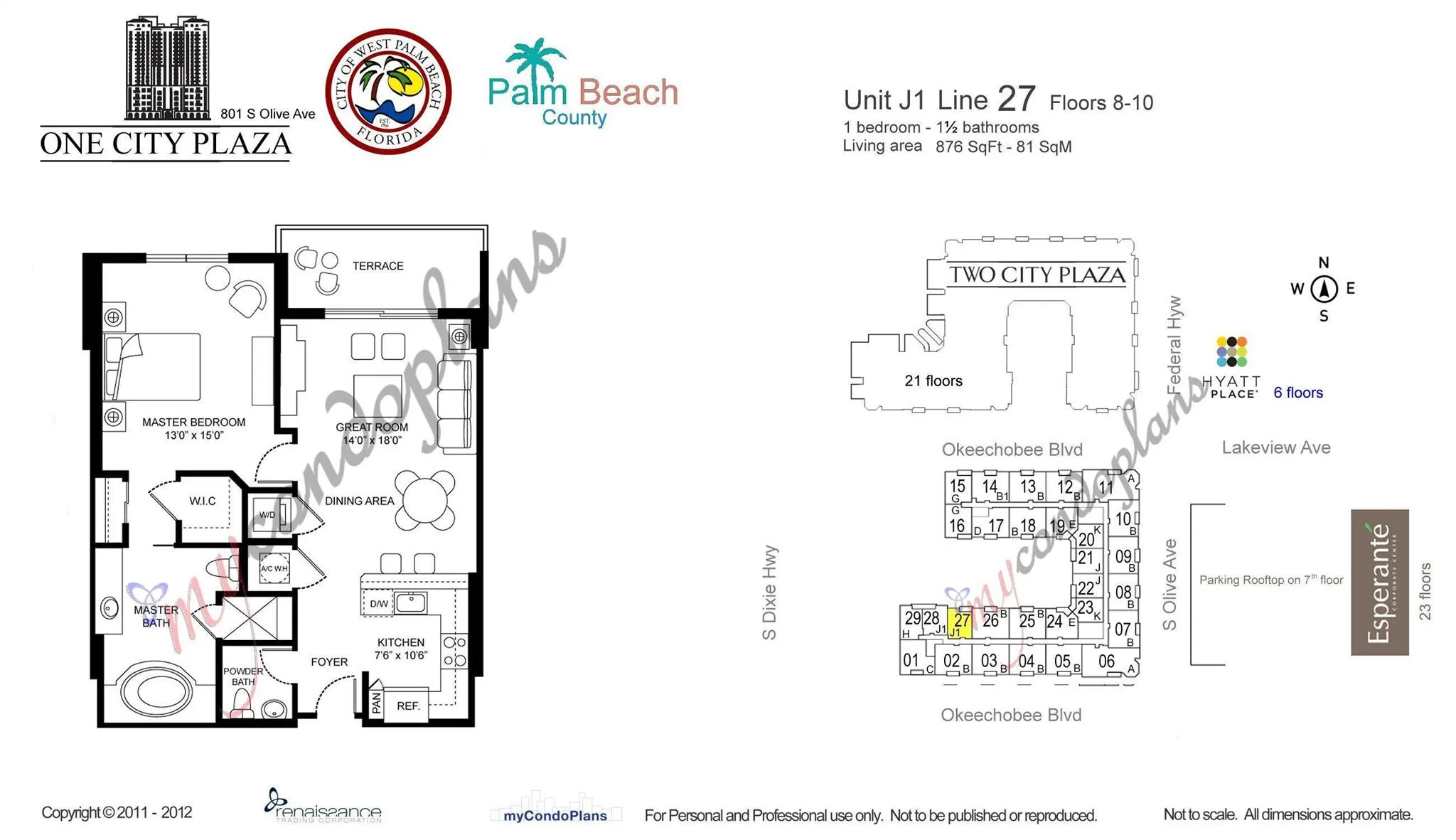 801 S Olive Avenue, #1027