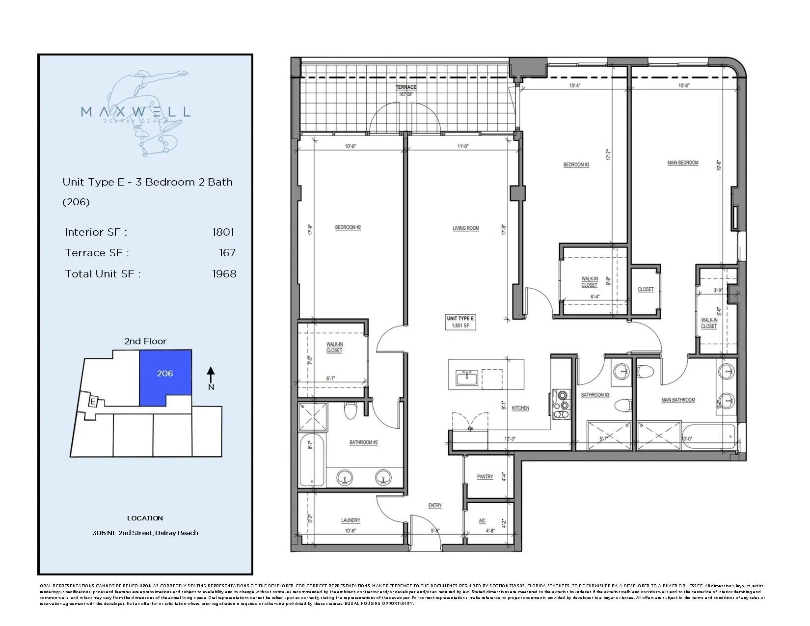 306 NE 2nd Street, #Unit 206