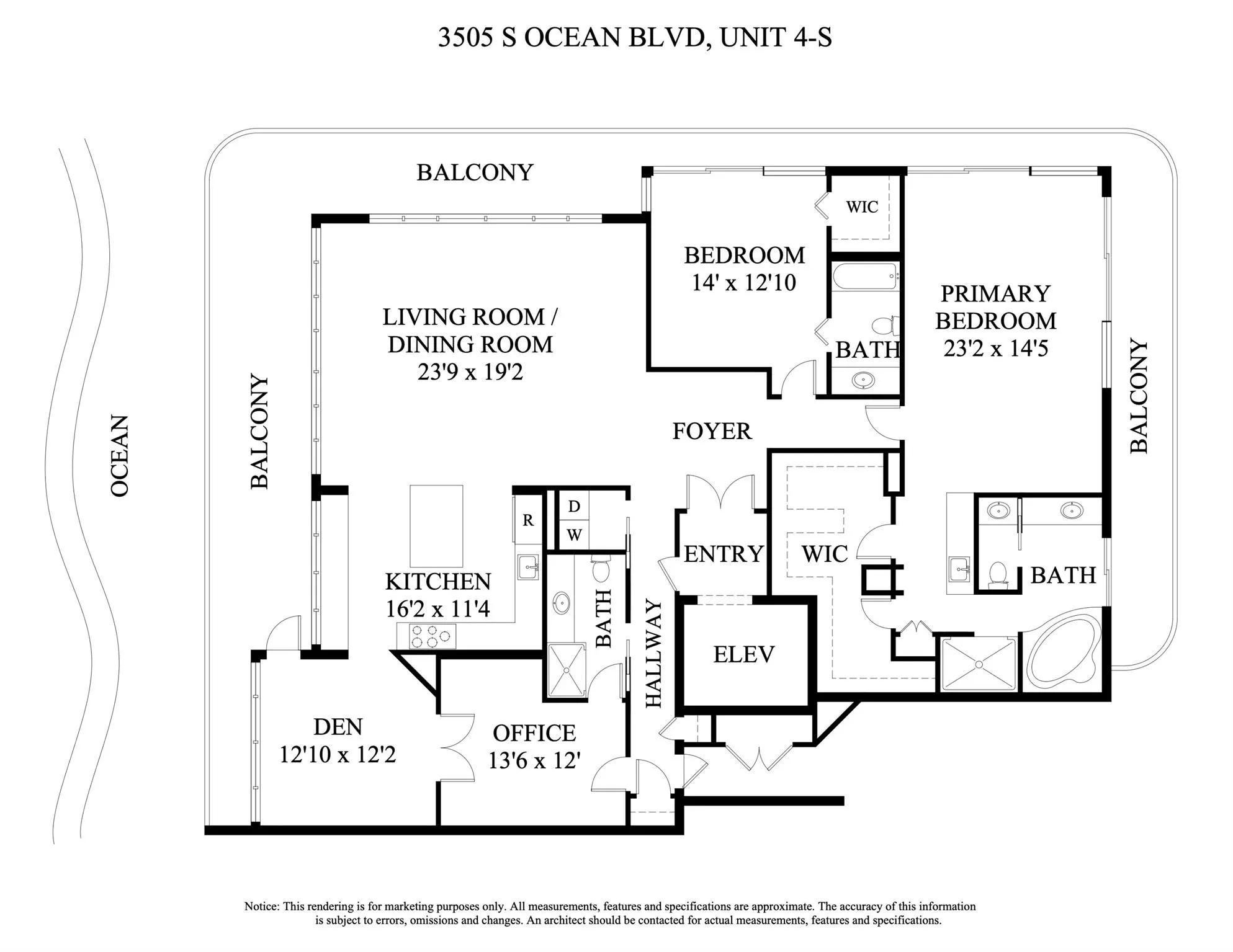 3505 S Ocean Boulevard, #4s
