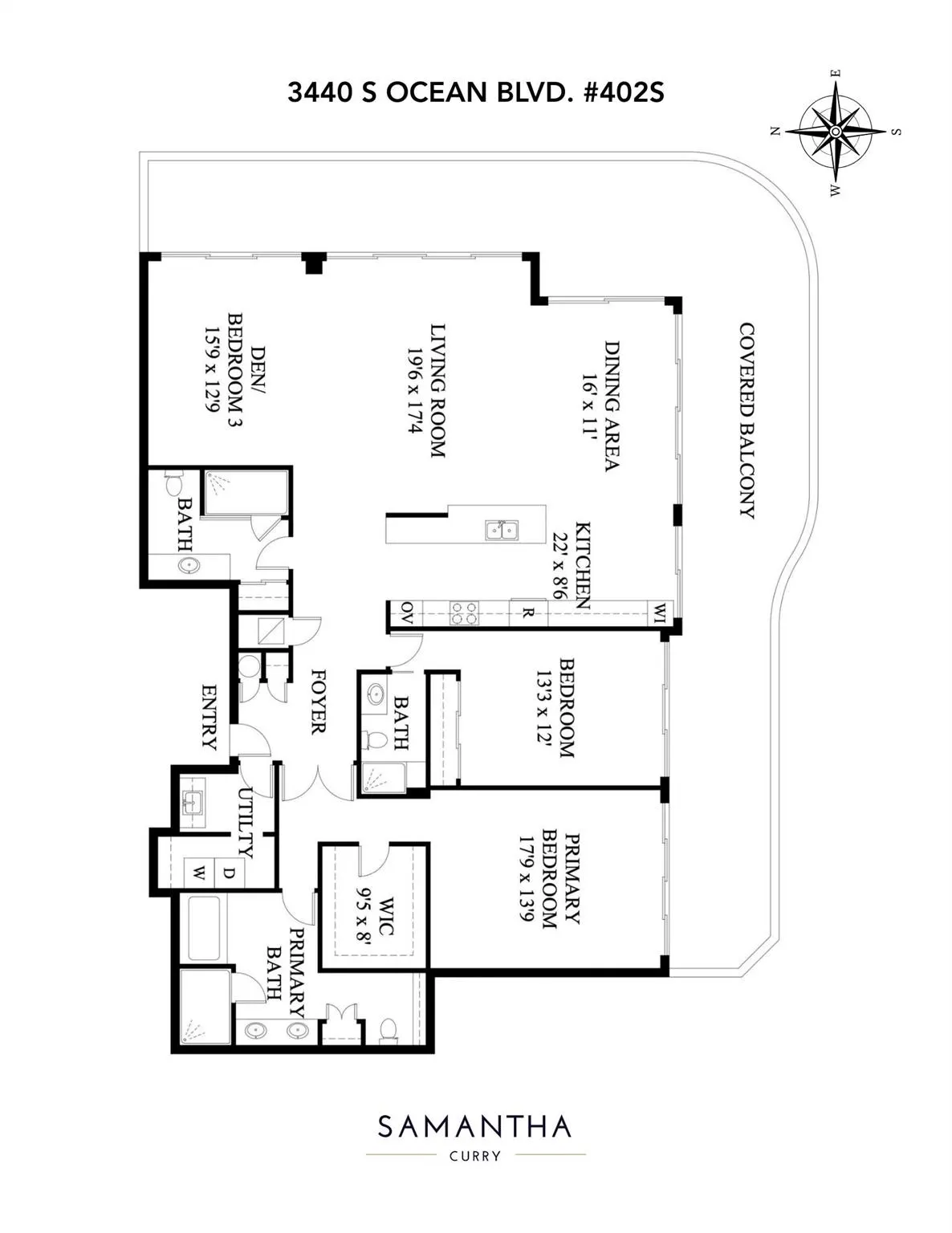 3440 S Ocean Boulevard, #402s