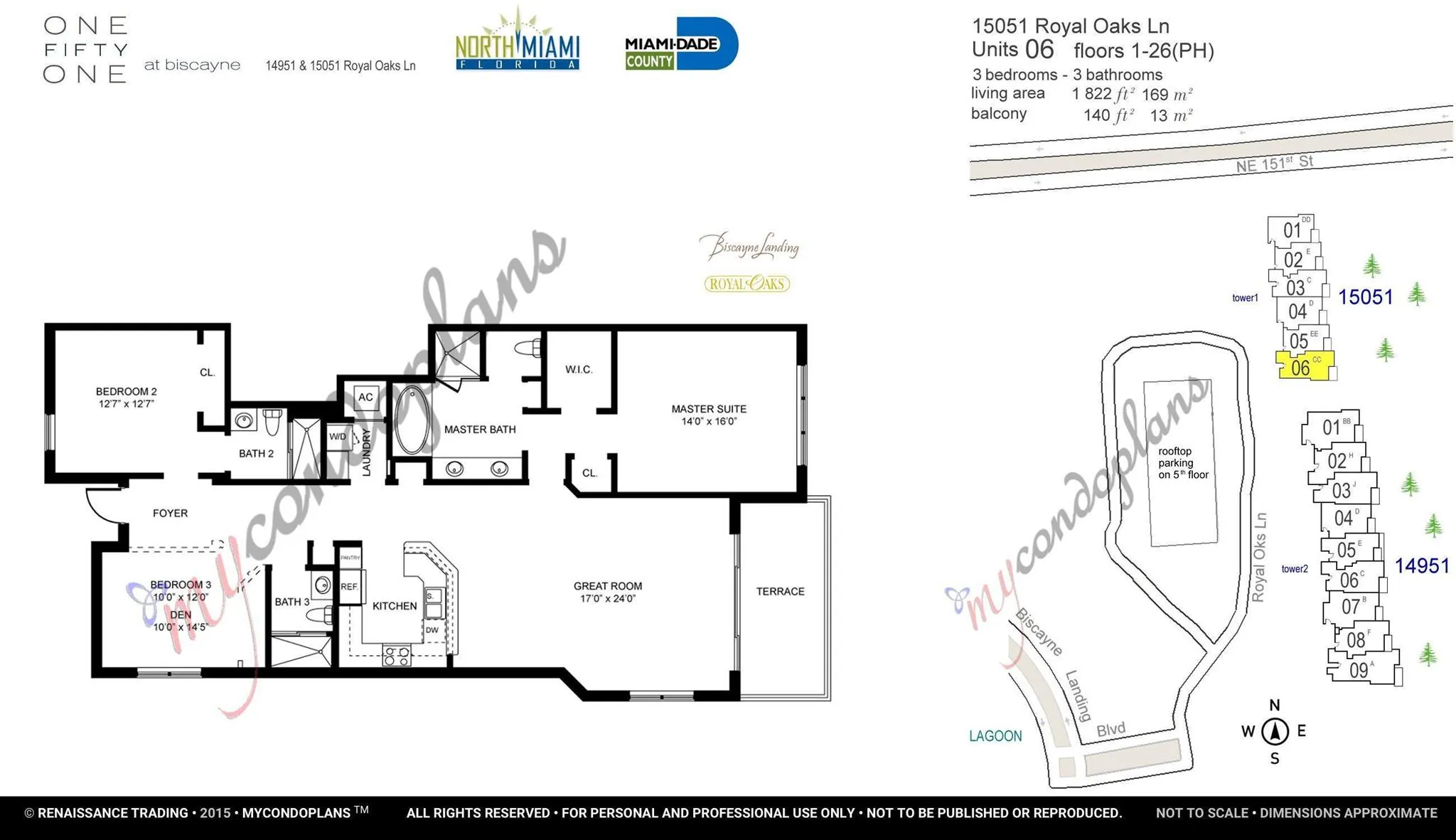 15051 Royal Oaks Lane, #906