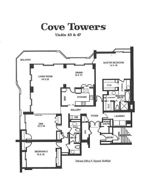 123 Lakeshore Drive, #943