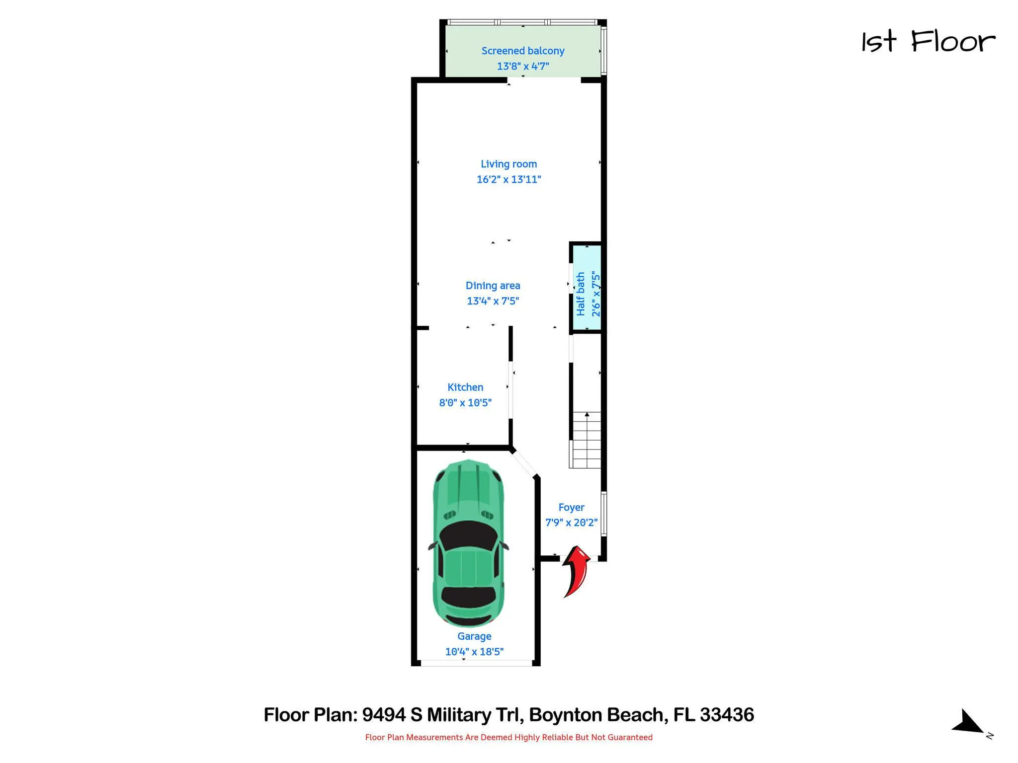 9494 S Military Trail, #1