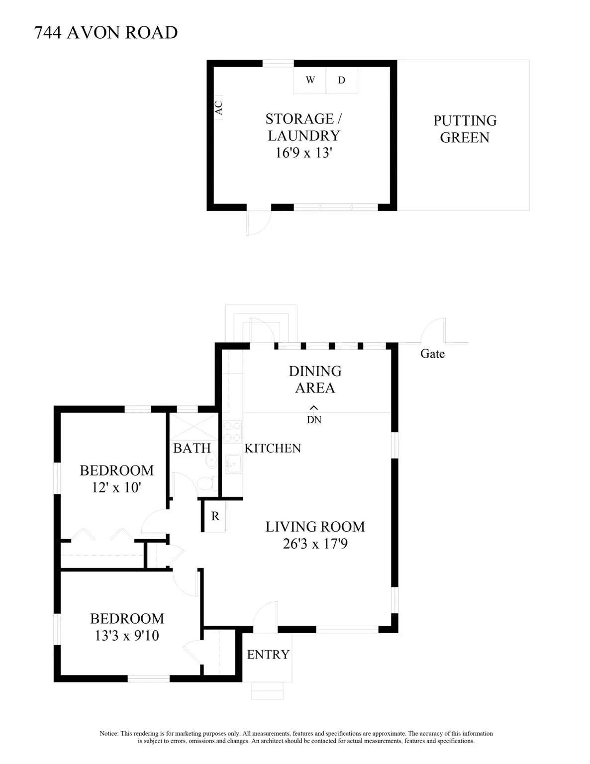 744 Avon Road