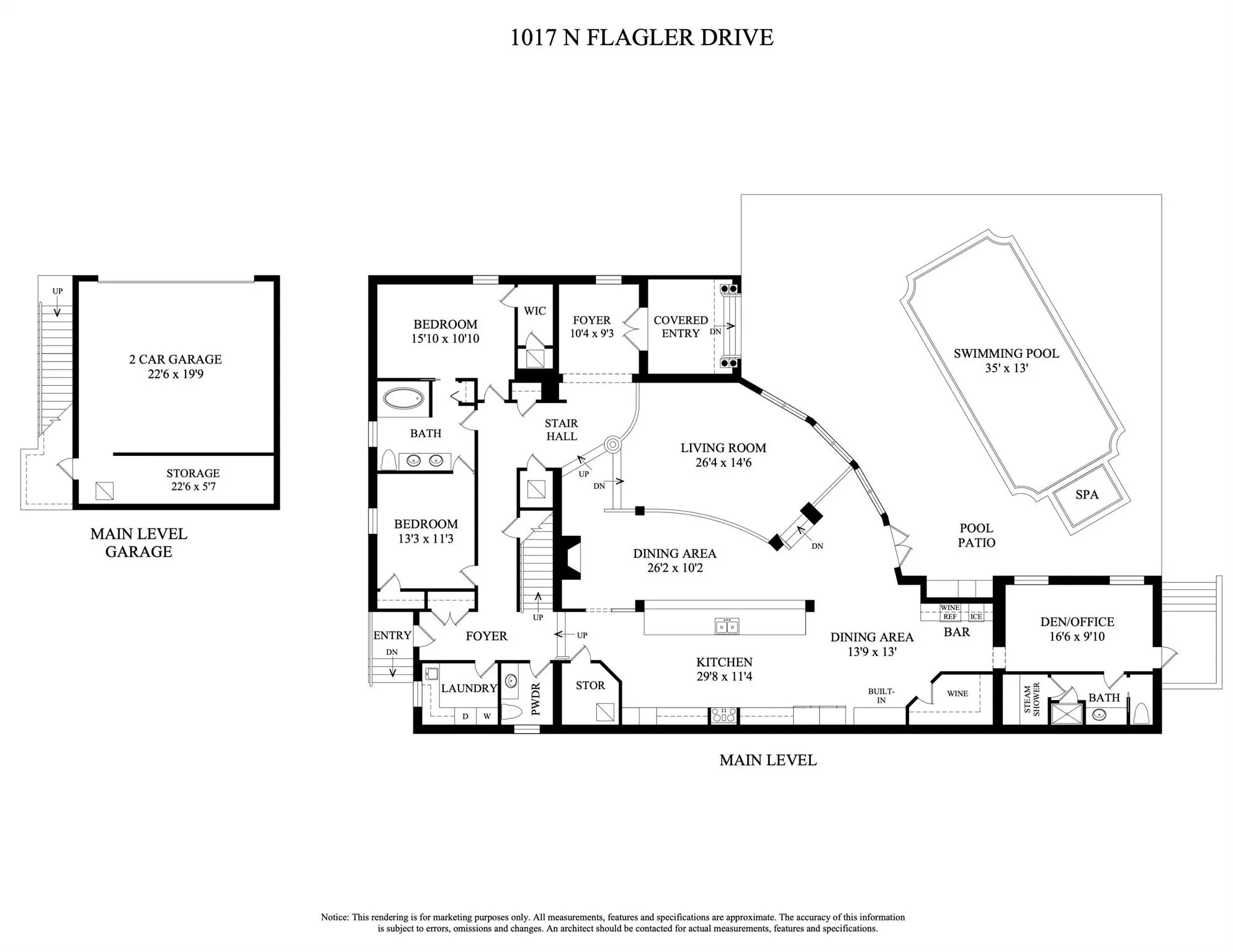 1017 N Flagler Drive