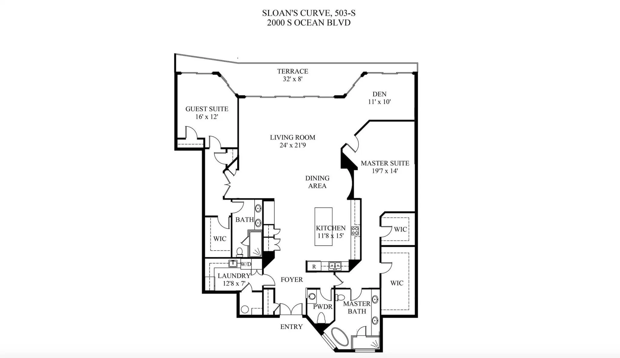 2000 S Ocean Boulevard, #503s