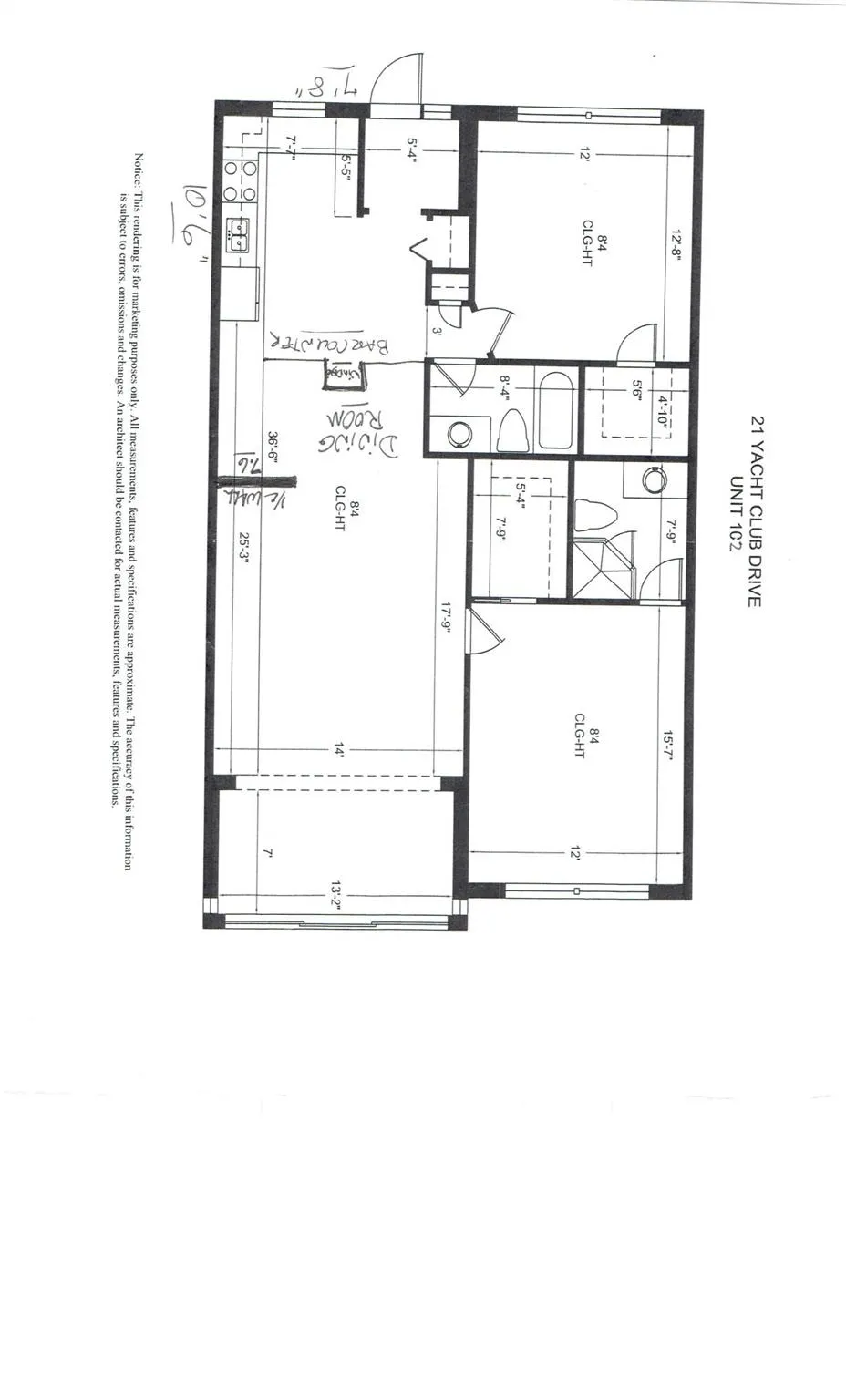 21 Yacht Club Drive, #102