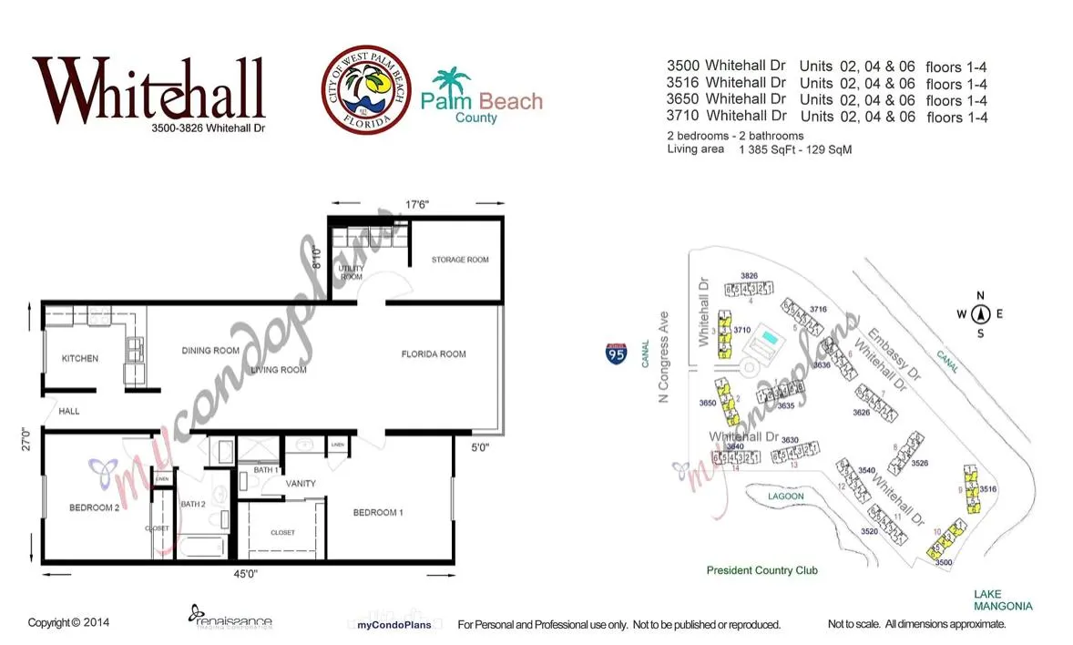3636 Whitehall Drive, #401