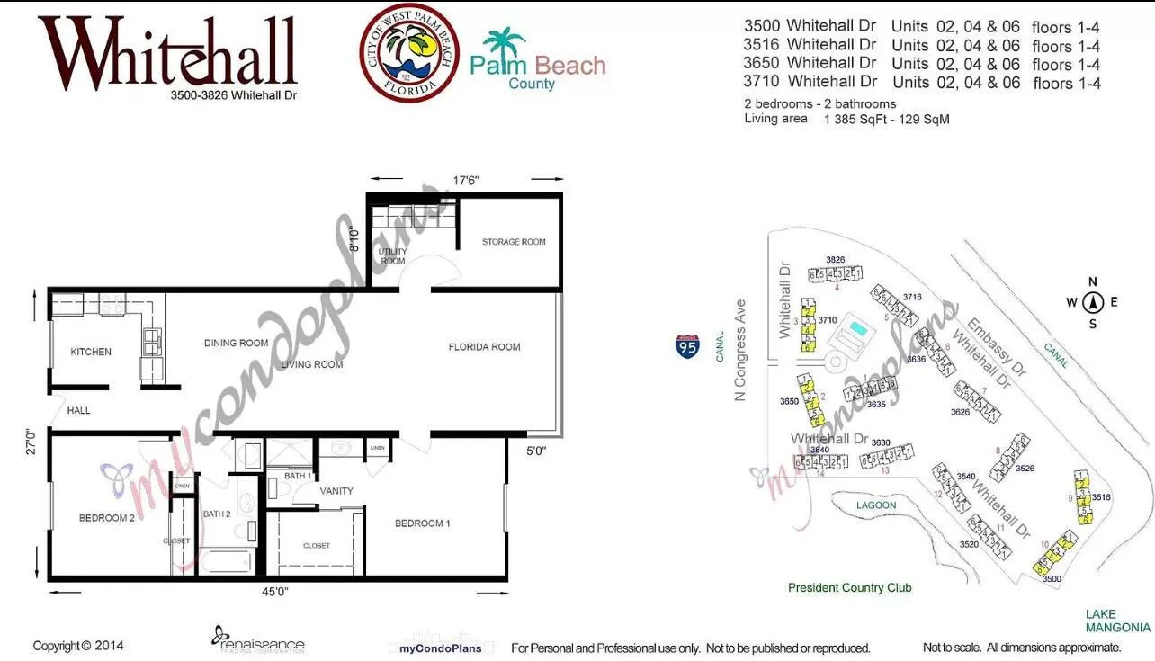 3636 Whitehall Drive, #401