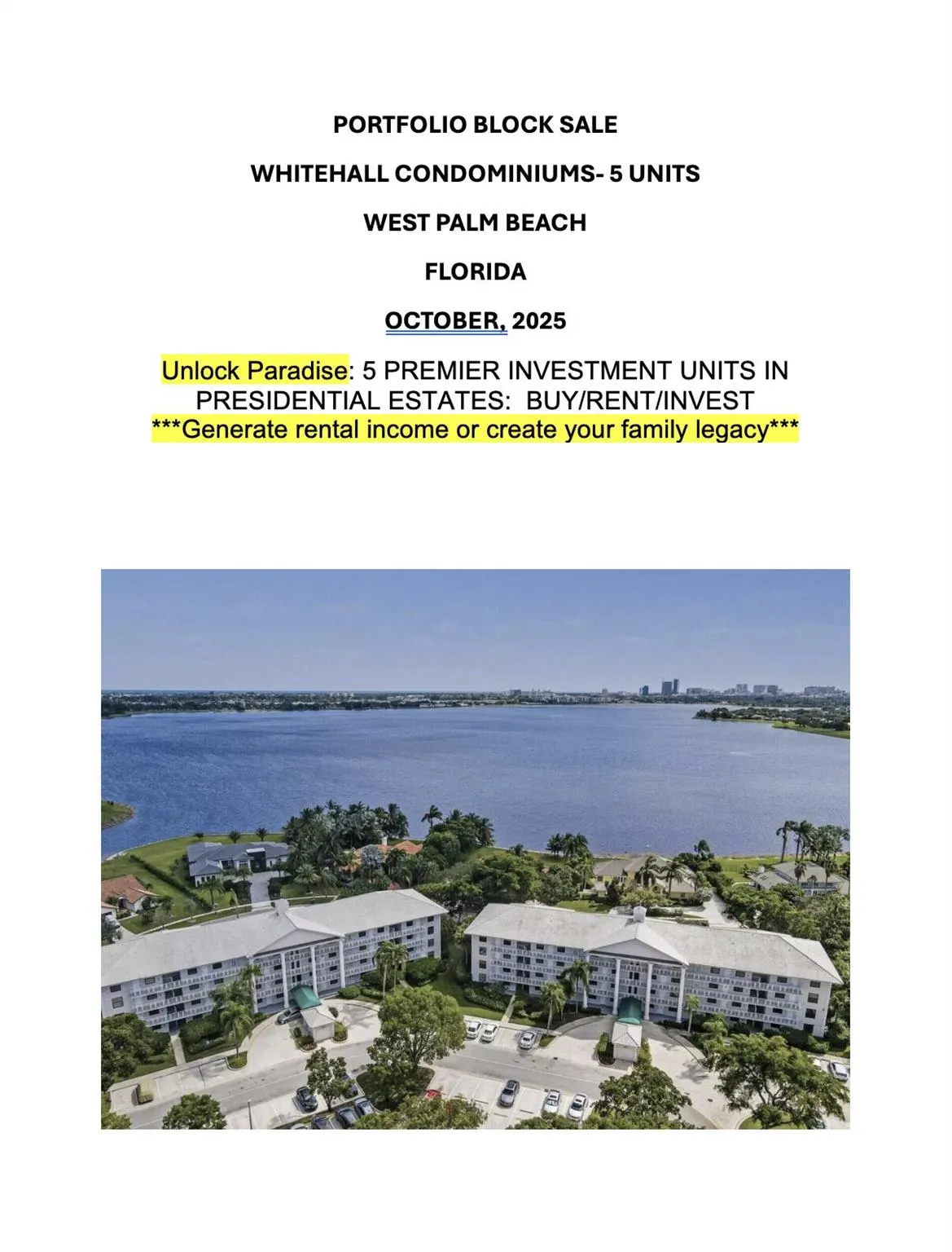 3636 Whitehall Drive, #401