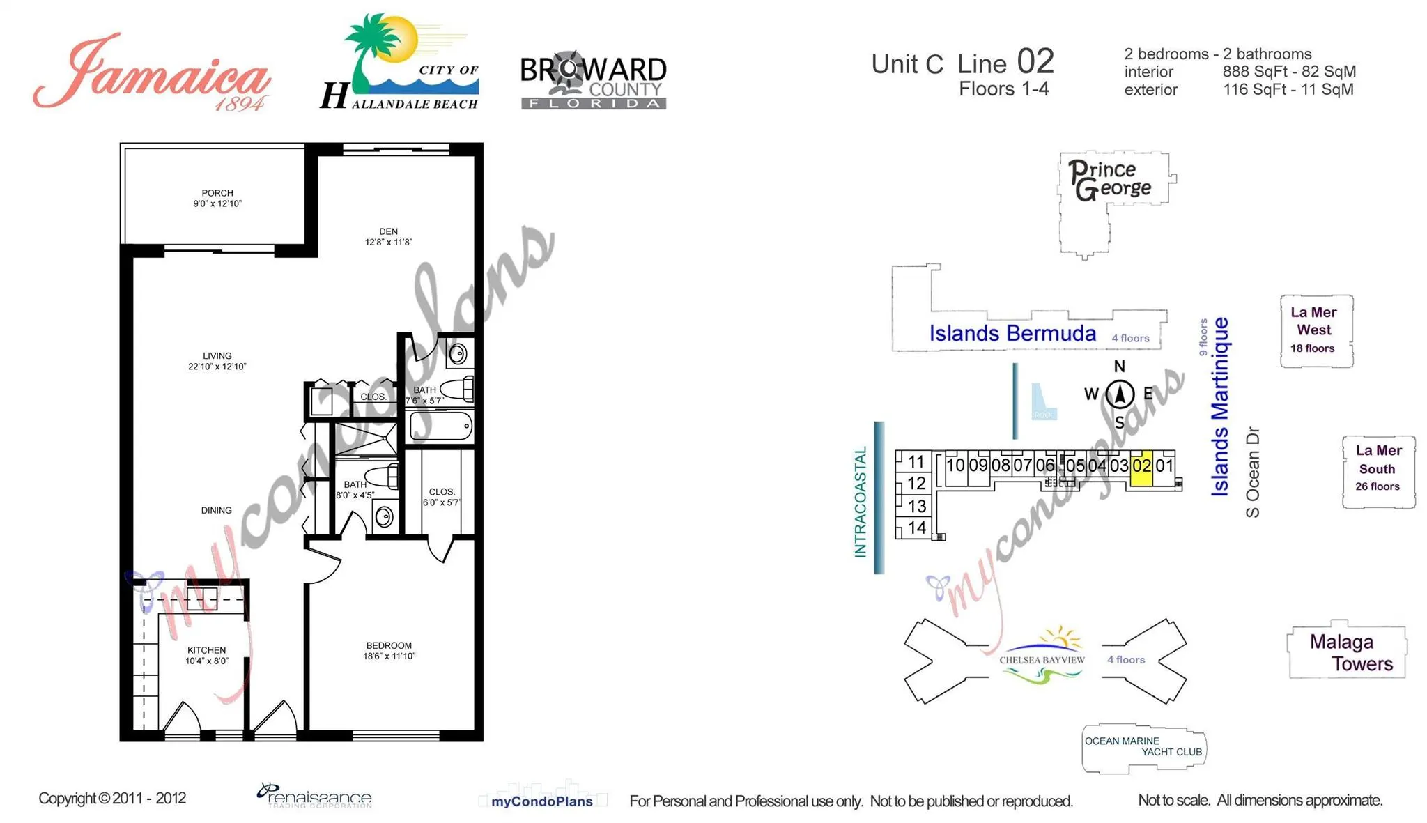 1891 S Ocean Drive, #202